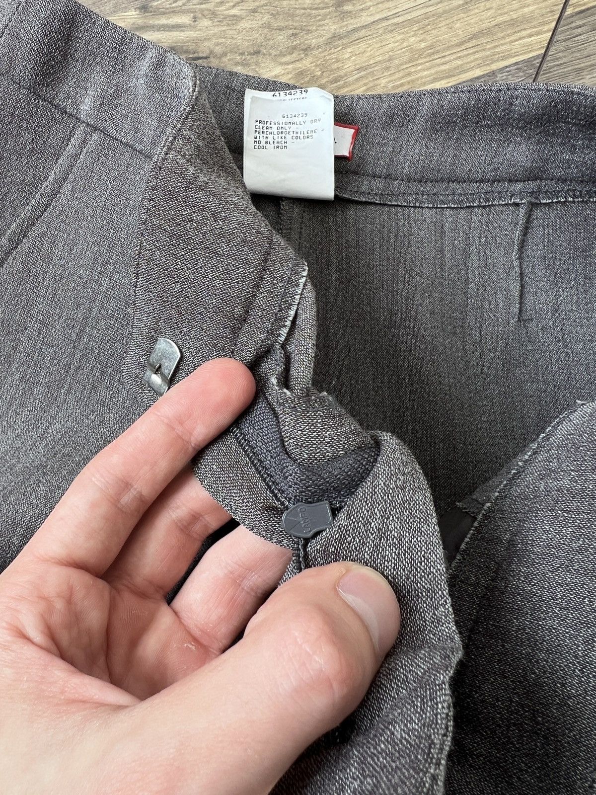 MAX&Co. Vintage Max&Co Womens Gray Wool Blend Suit Size M / US 6-8 / IT 42-44 - 19 Thumbnail