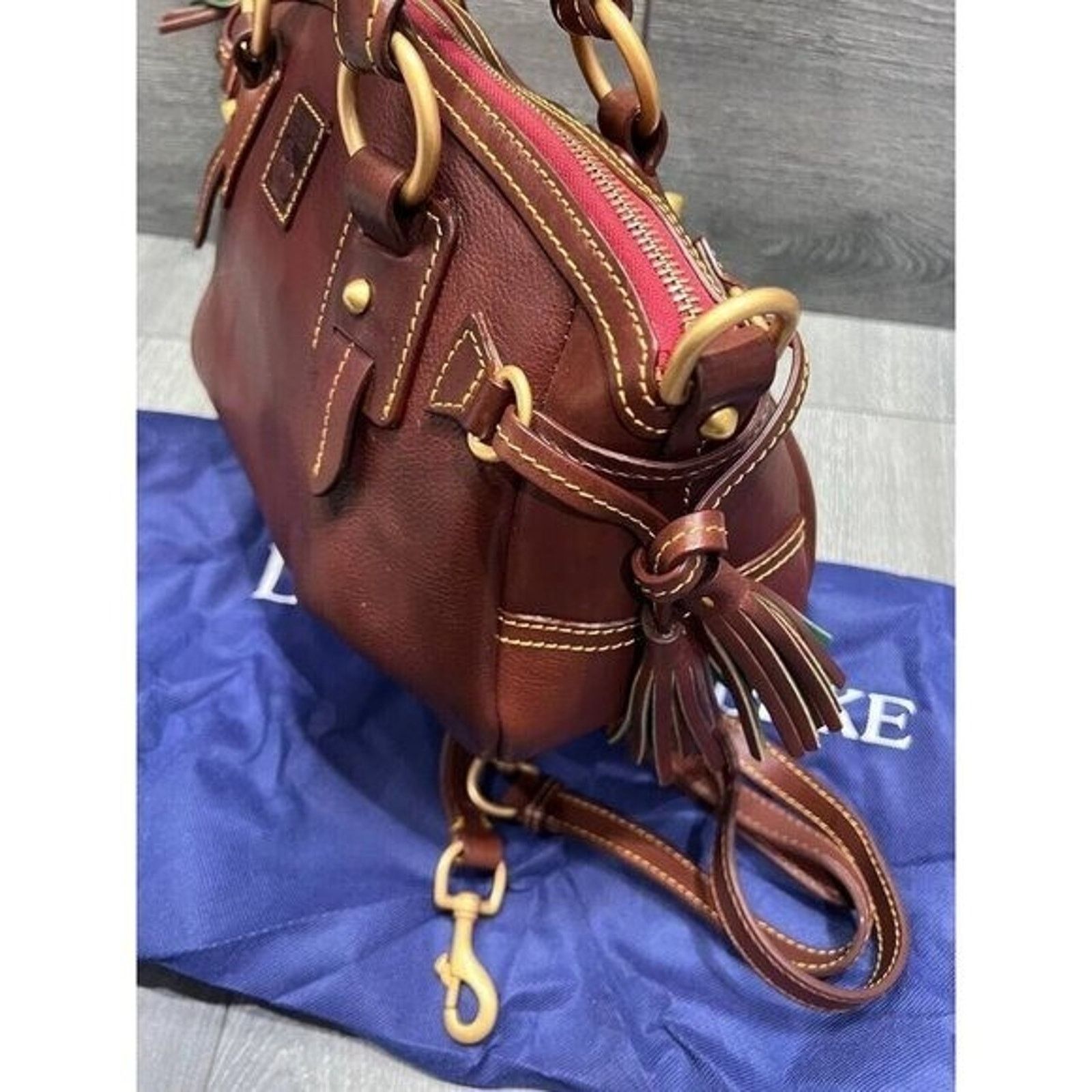 Dooney & Bourke Dooney & Bourke Florentin Leather Medium Satchel bag A626467 Size ONE SIZE - 5 Thumbnail