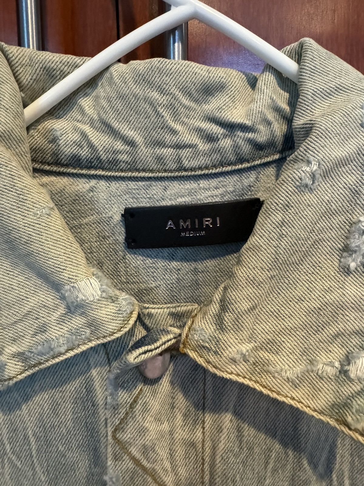 Amiri Amiri Denim MX Trucker Jacket Size US L / EU 52-54 / 3 - 3 Thumbnail