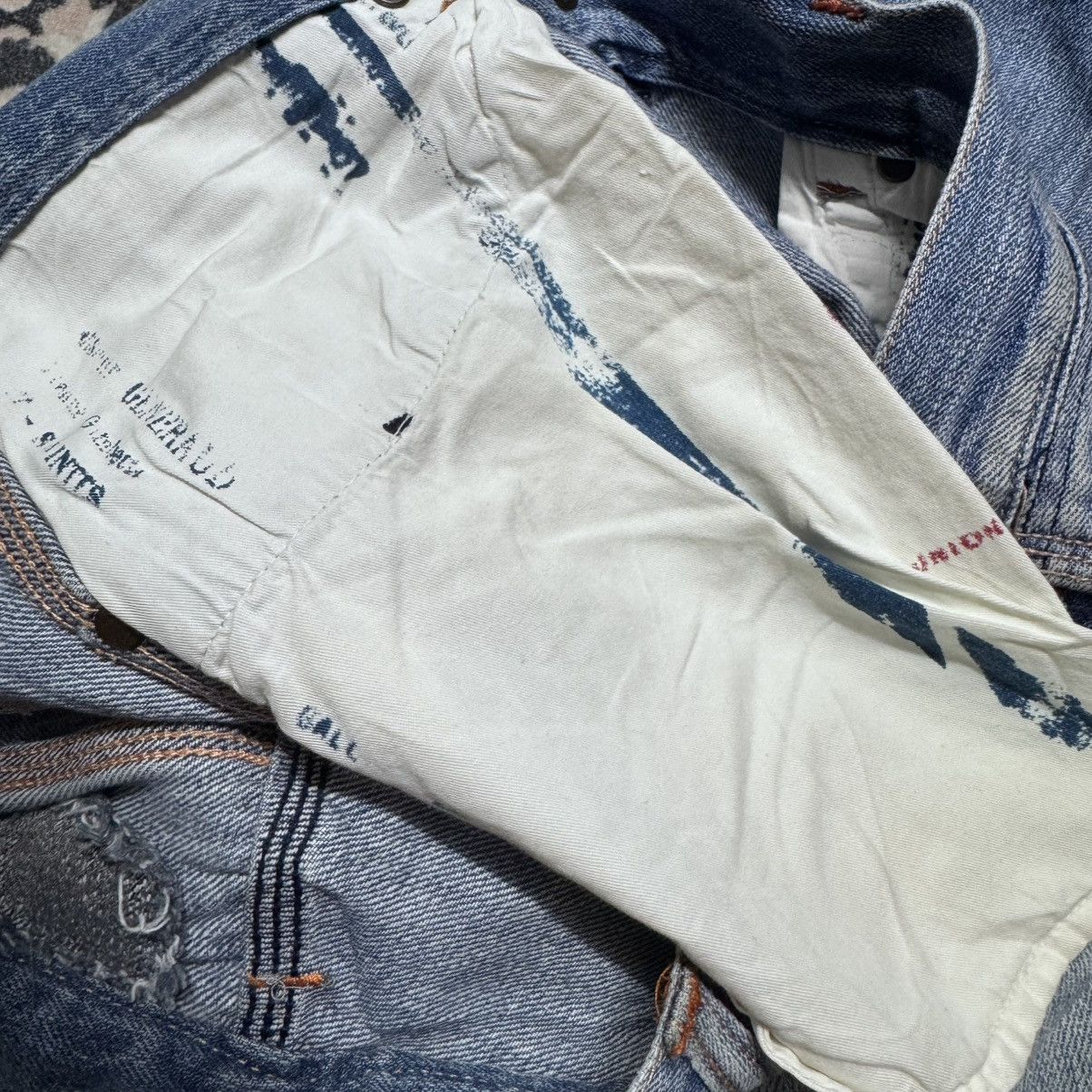 Japanese Brand CONEY Denim Carpenter Patchwork Work Pants Size US 32 / EU 48 - 22 Thumbnail