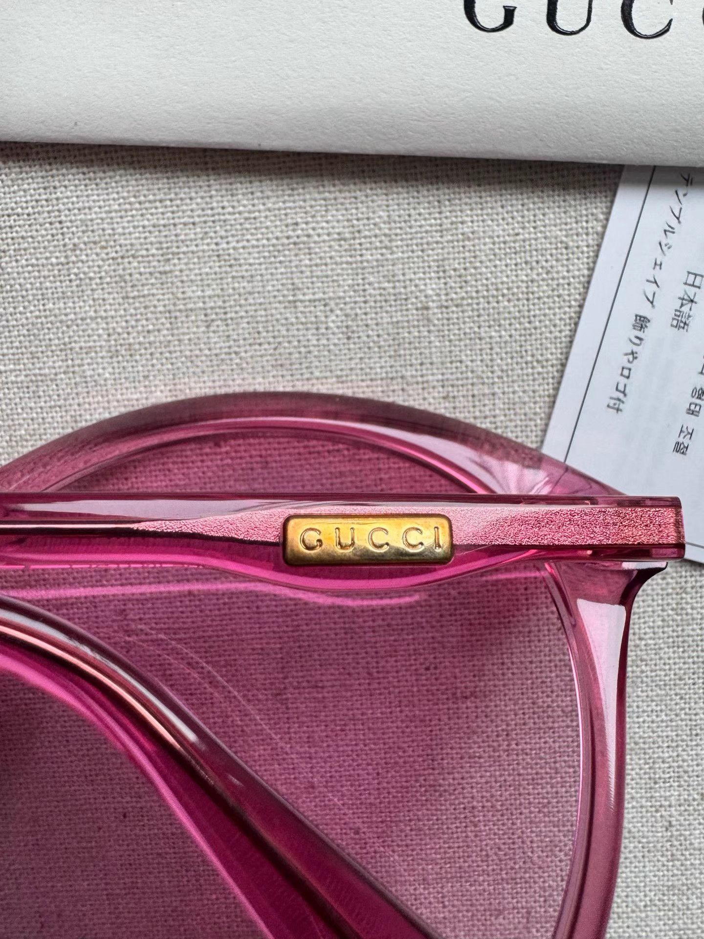 Gucci GUCCI Side Logo Irregular Sunglasses K2 Size ONE SIZE - 4 Thumbnail