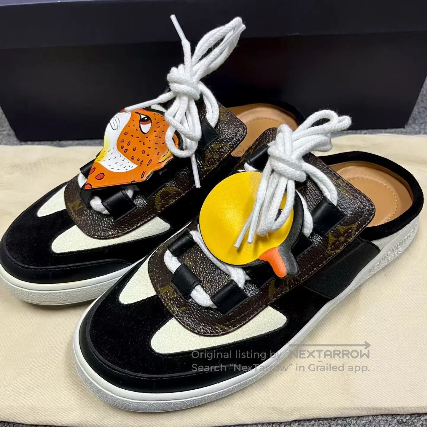 Louis Vuitton Louis Vuitton Leather cowhide, round head, flat bottom Bao Size US 6 / IT 36 - 2 Thumbnail