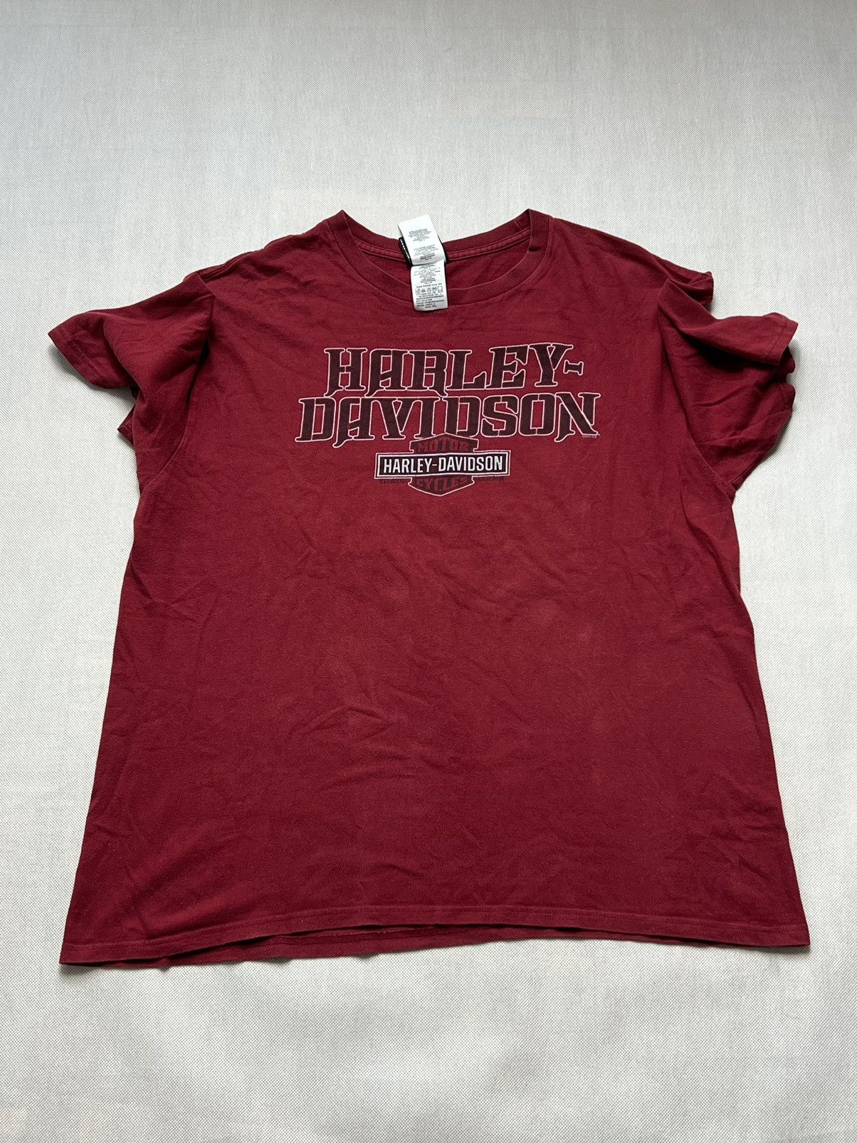 Harley Davidson × Vintage Tshirt Harley Davidson Voodoo French vintage Size US XL / EU 56 / 4 - 5 Thumbnail