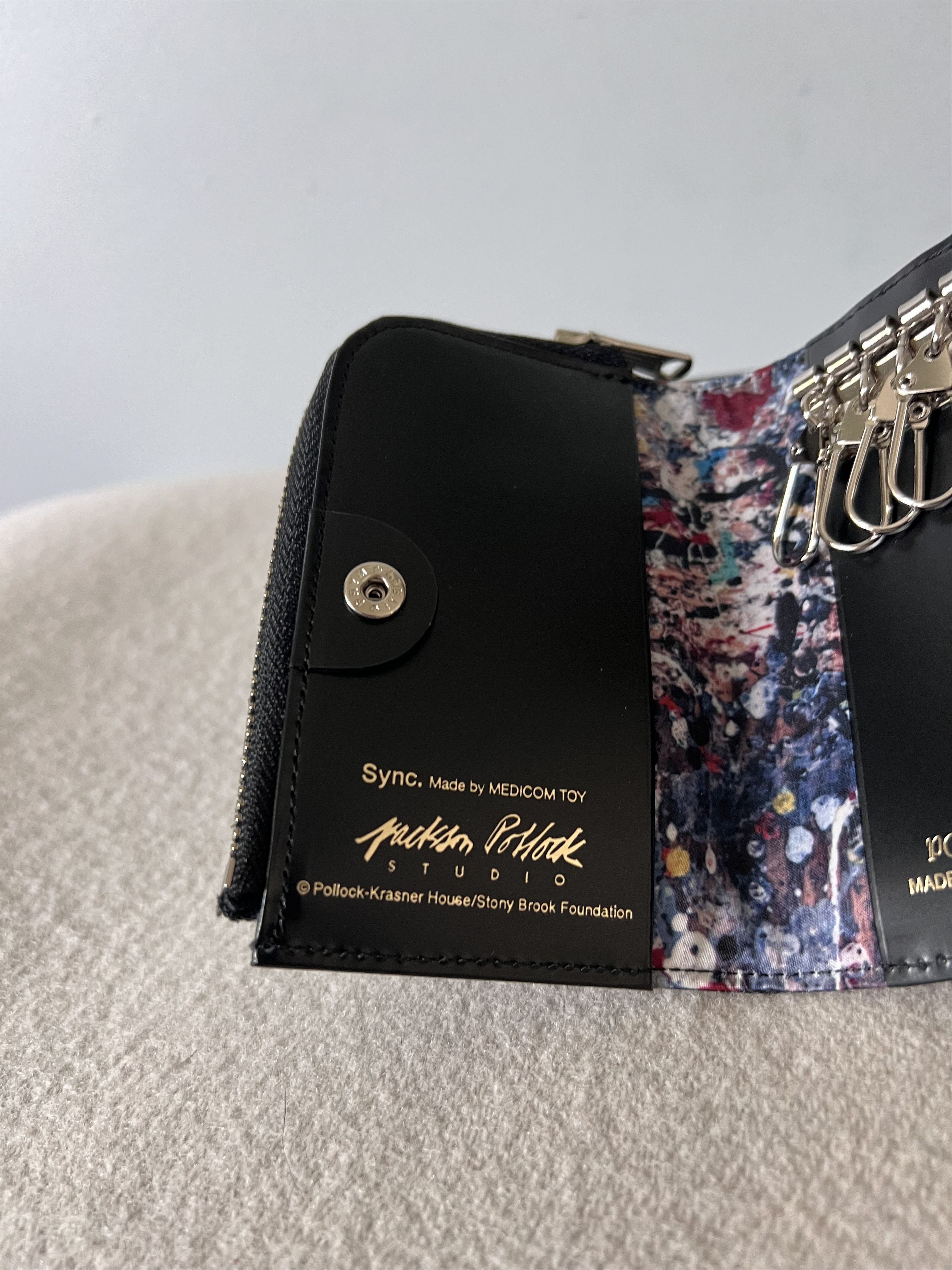 Porter Jackson Pollack Porter Key and Coin Case Sync. 19AW Size ONE SIZE - 4 Thumbnail