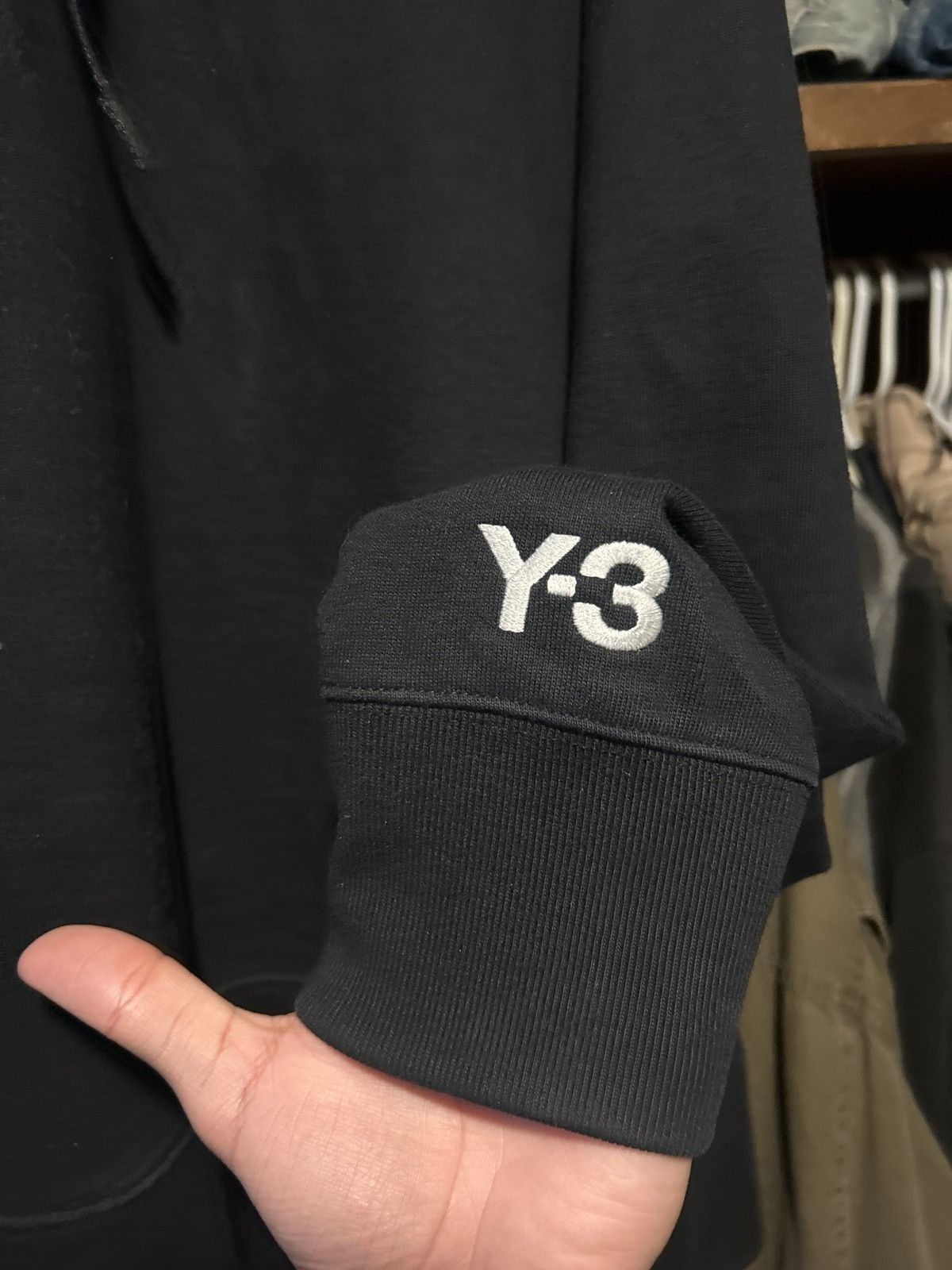 Y-3 Y-3 Yohji Yamamoto Logo Hoodie Size US L / EU 52-54 / 3 - 4 Thumbnail