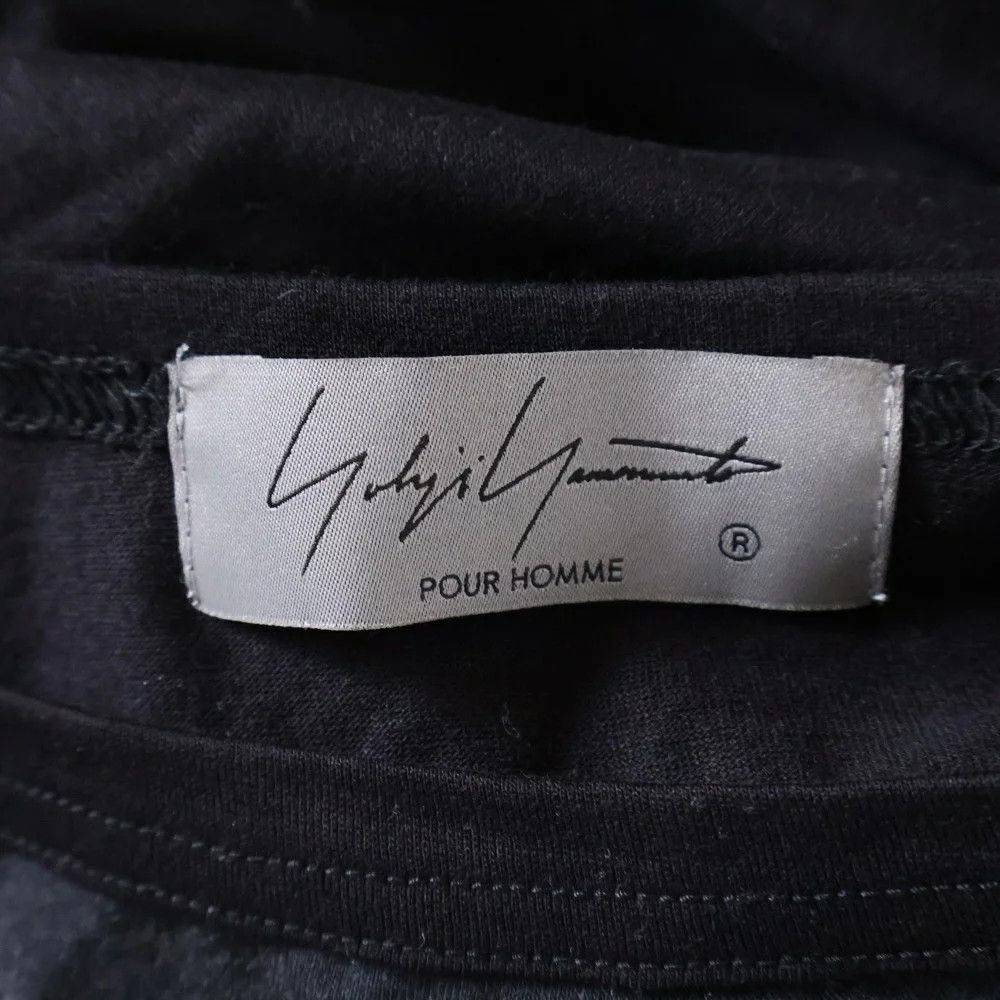 Yohji Yamamoto Yohji Yamamoto POUR HOMME 21AW Printed Long Sleeve T-Shirt Size US L / EU 52-54 / 3 - 7 Thumbnail