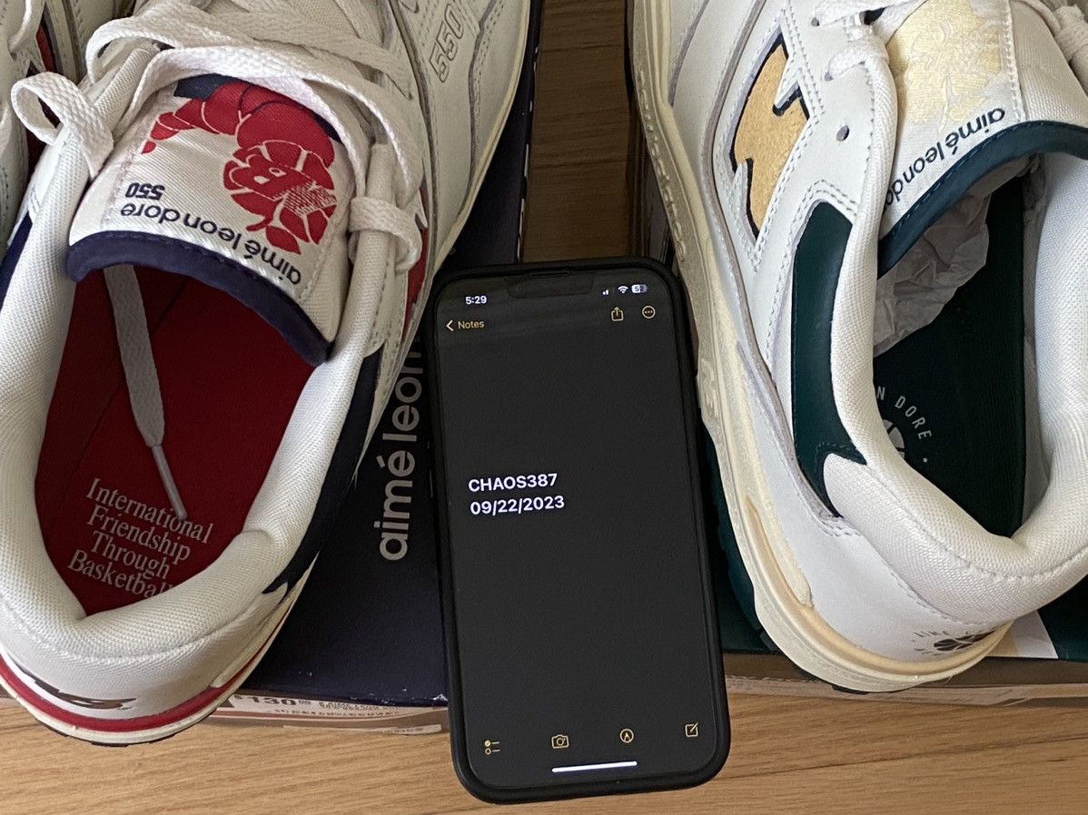 Aime Leon Dore × New Balance S/S 2021 Aime Leon Dore x New Balance 550 Size US 10.5 / EU 43-44 - 9 Thumbnail