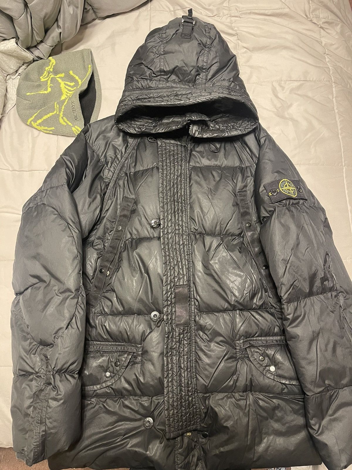 Stone Island Stone Island vintage down jacket | Grailed