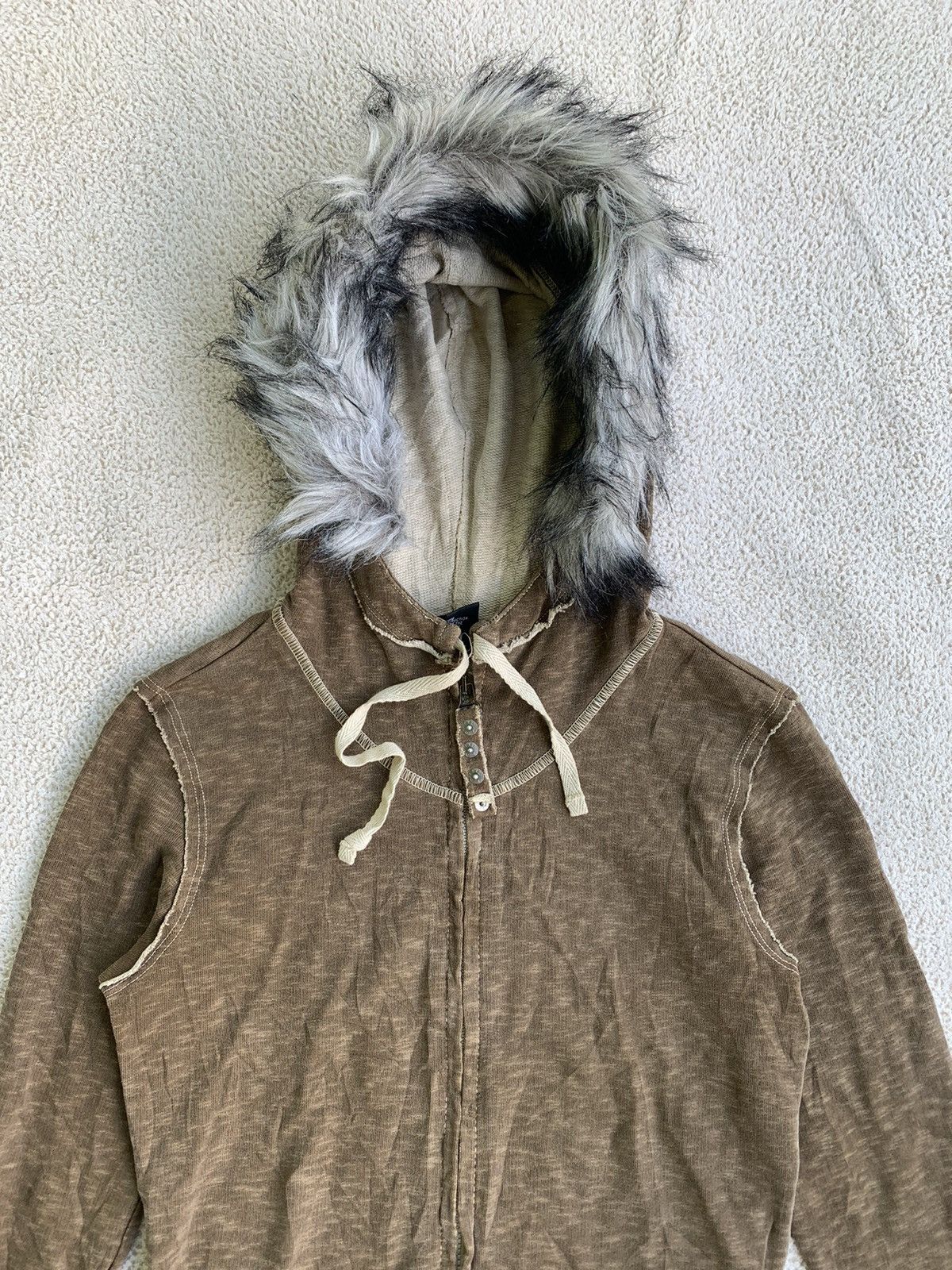 Beauty Beast × If Six Was Nine × Japanese Brand Diesel faux fur hoodie ifsix lgb style Size US S / EU 44-46 / 1 - 3 Thumbnail
