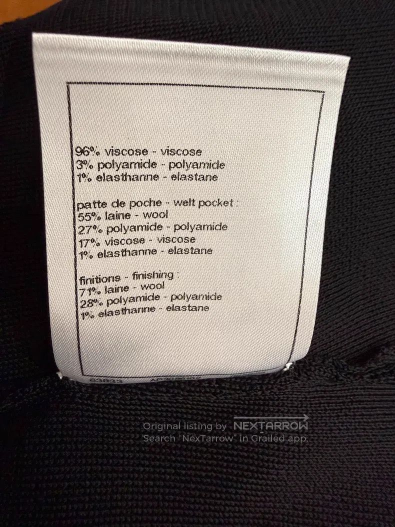 Chanel Chanel 25 new black and white colour-blocked suspender ves Size XXS / US 00 / IT 34 - 8 Thumbnail
