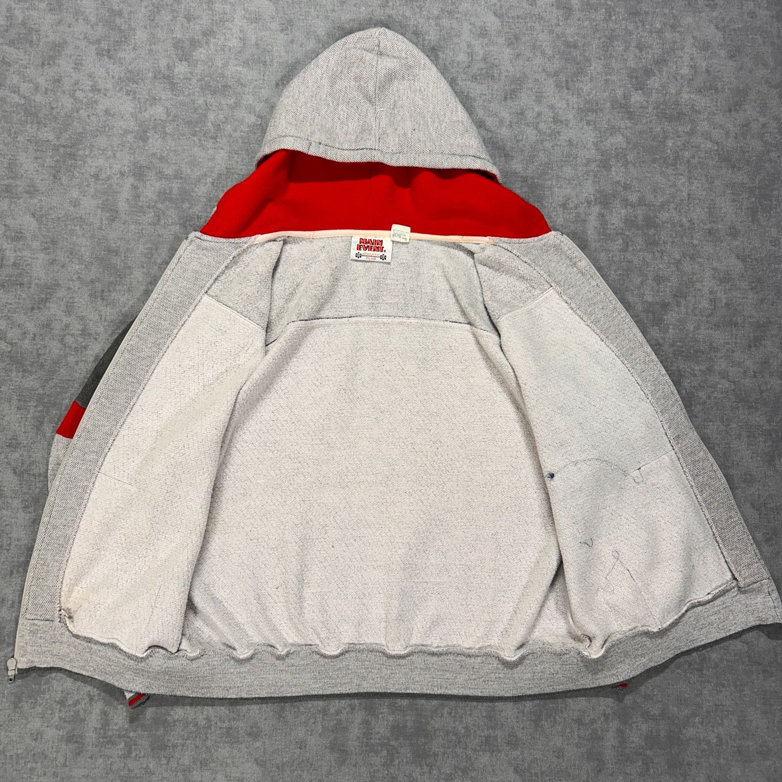 Vintage VTG 90s Main Event Athletic Club sportswear gym jacket mns L Size US L / EU 52-54 / 3 - 3 Thumbnail
