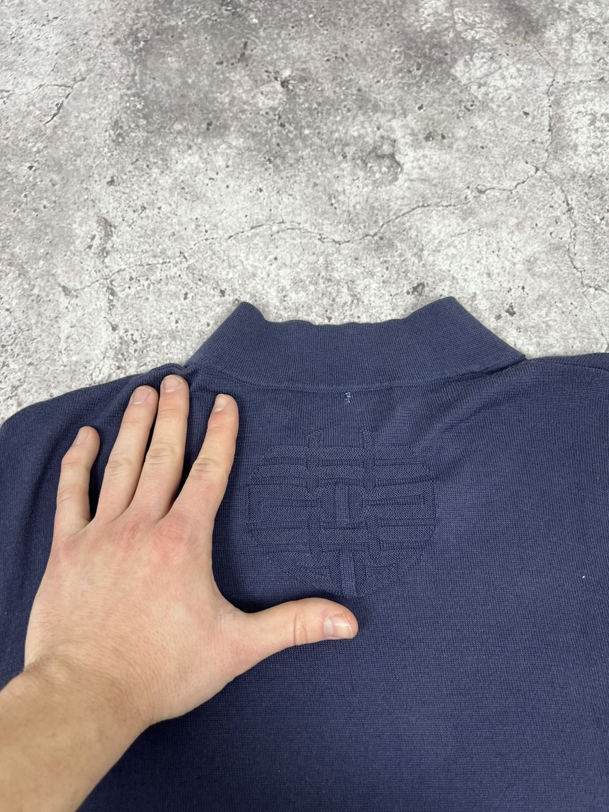 Shanghai Tang SHANGHAI TANG MEN'S LONG SLEEVE COTTON SWEATER Size US S / EU 44-46 / 1 - 17 Thumbnail