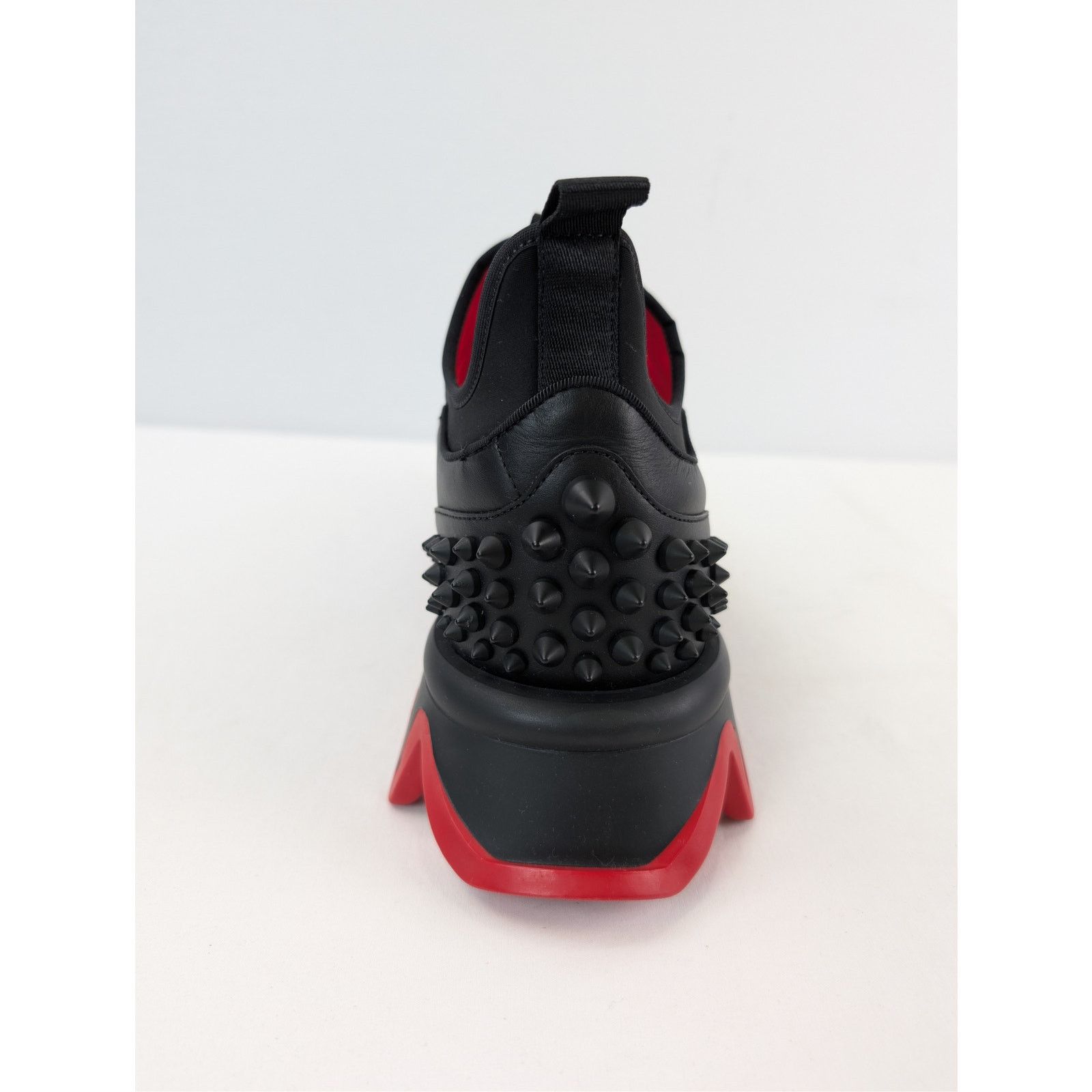 Christian Louboutin o1rshd1 Sharkyloub SP Spikes Flat Sneakers in Black Size US 13 / EU 46 - 16 Thumbnail