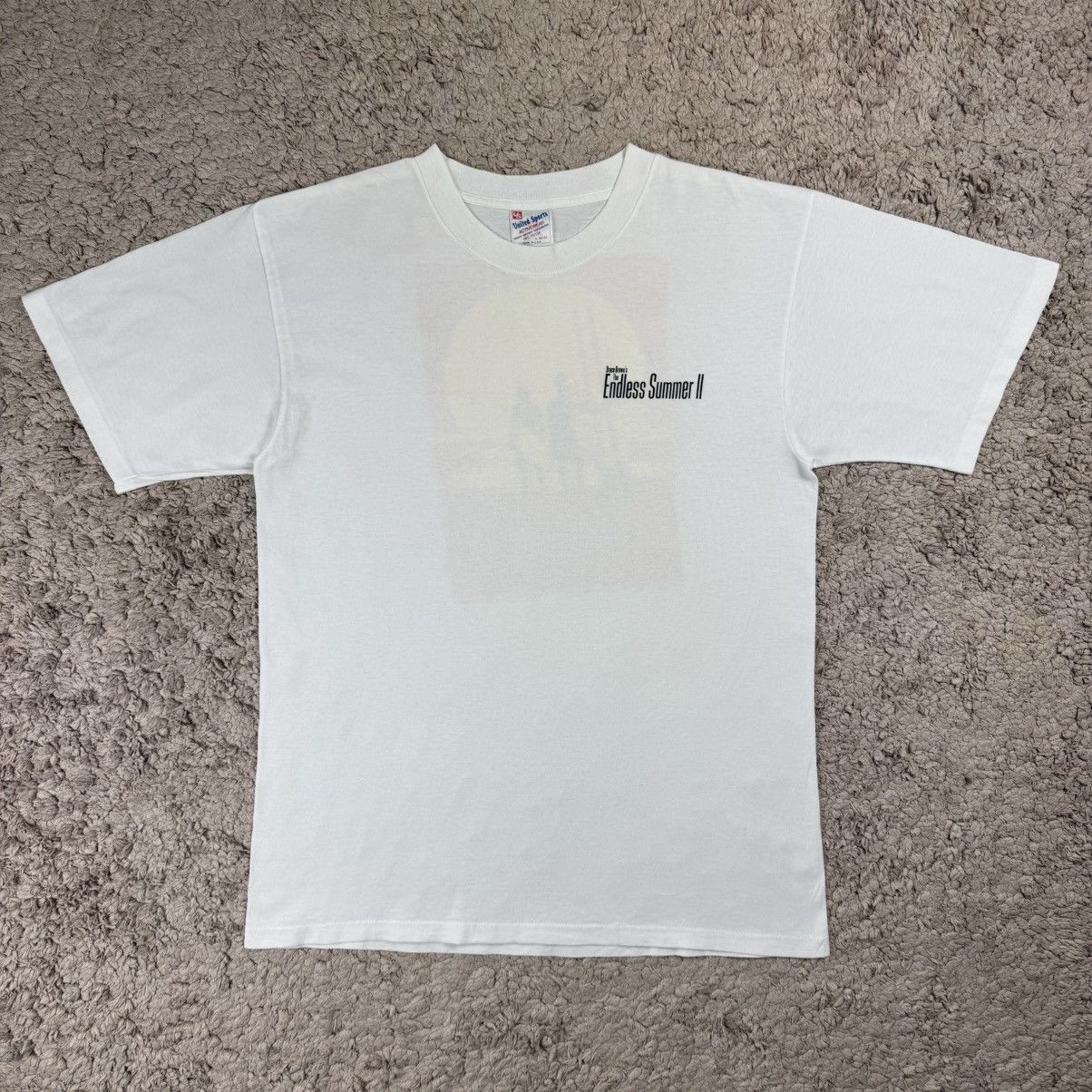 Vintage Vintage Bruce Brown The Endless Summer II Movie Promo Tee Size US L / EU 52-54 / 3 - 2 Thumbnail