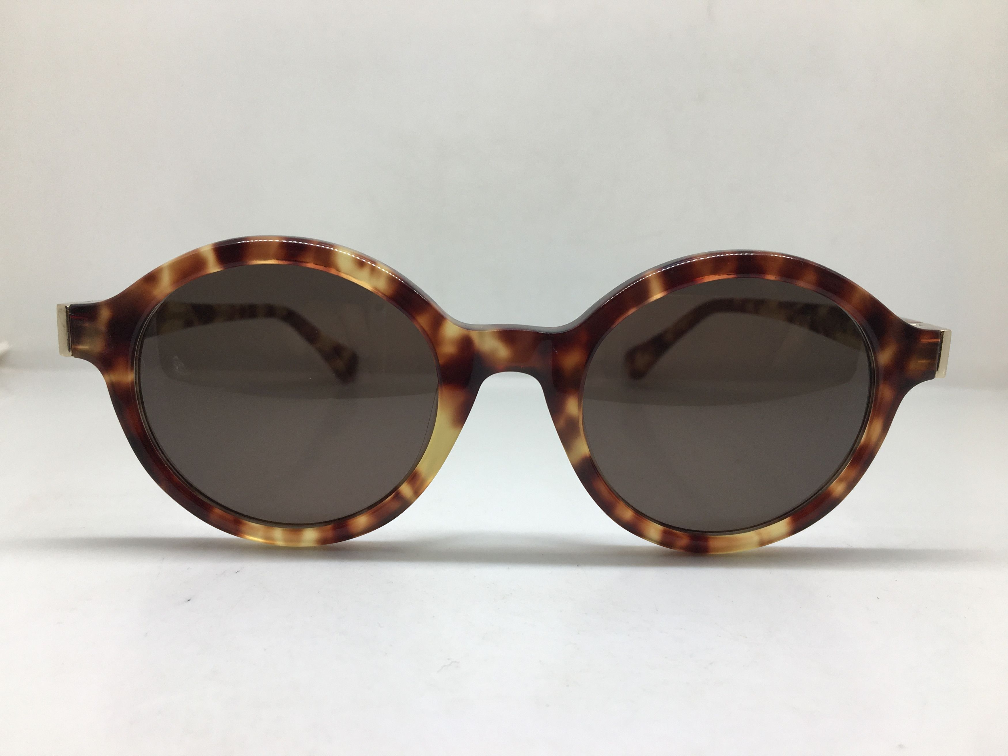 Other Glasogon ARTSTOCRST Tortoise Round Sunglasses Frame Size ONE SIZE - 1 Thumbnail