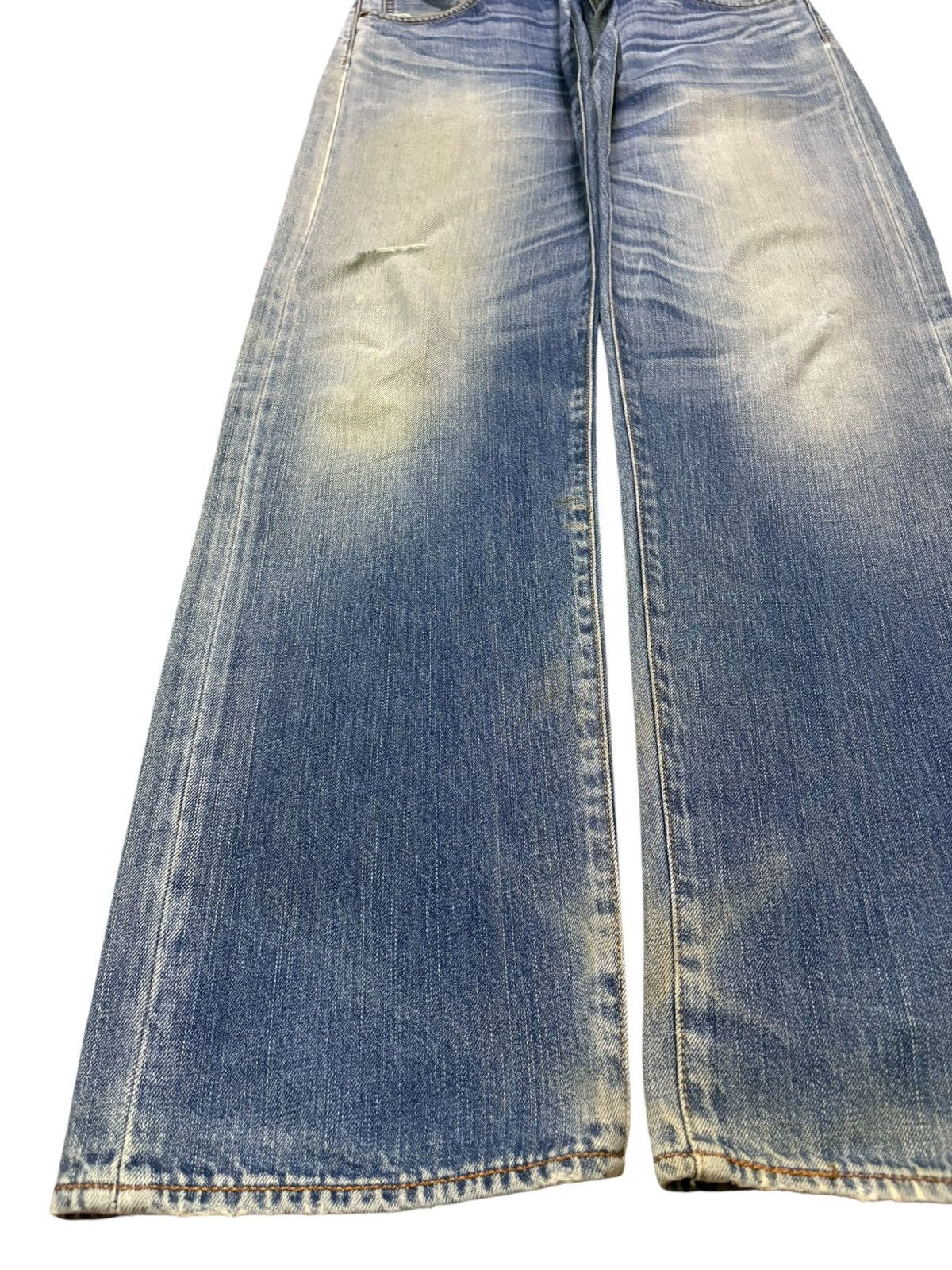 Levi's Vintage 90s Levis 503 Mud Wash Distressed Loose Jeans Size US 32 / EU 48 - 6 Thumbnail