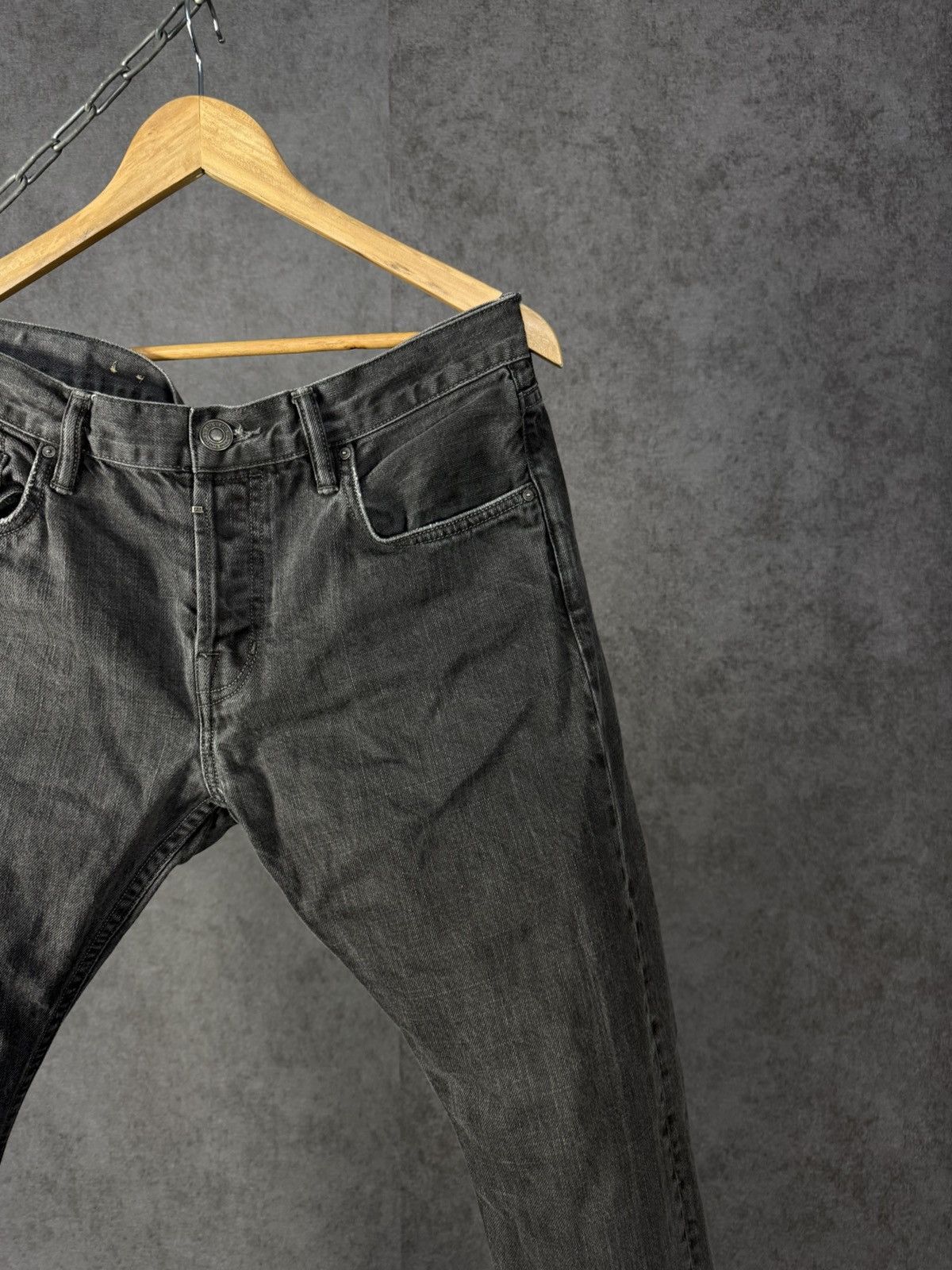 Allsaints Allsaints designer cigarette jeans Size US 32 / EU 48 - 2 Thumbnail