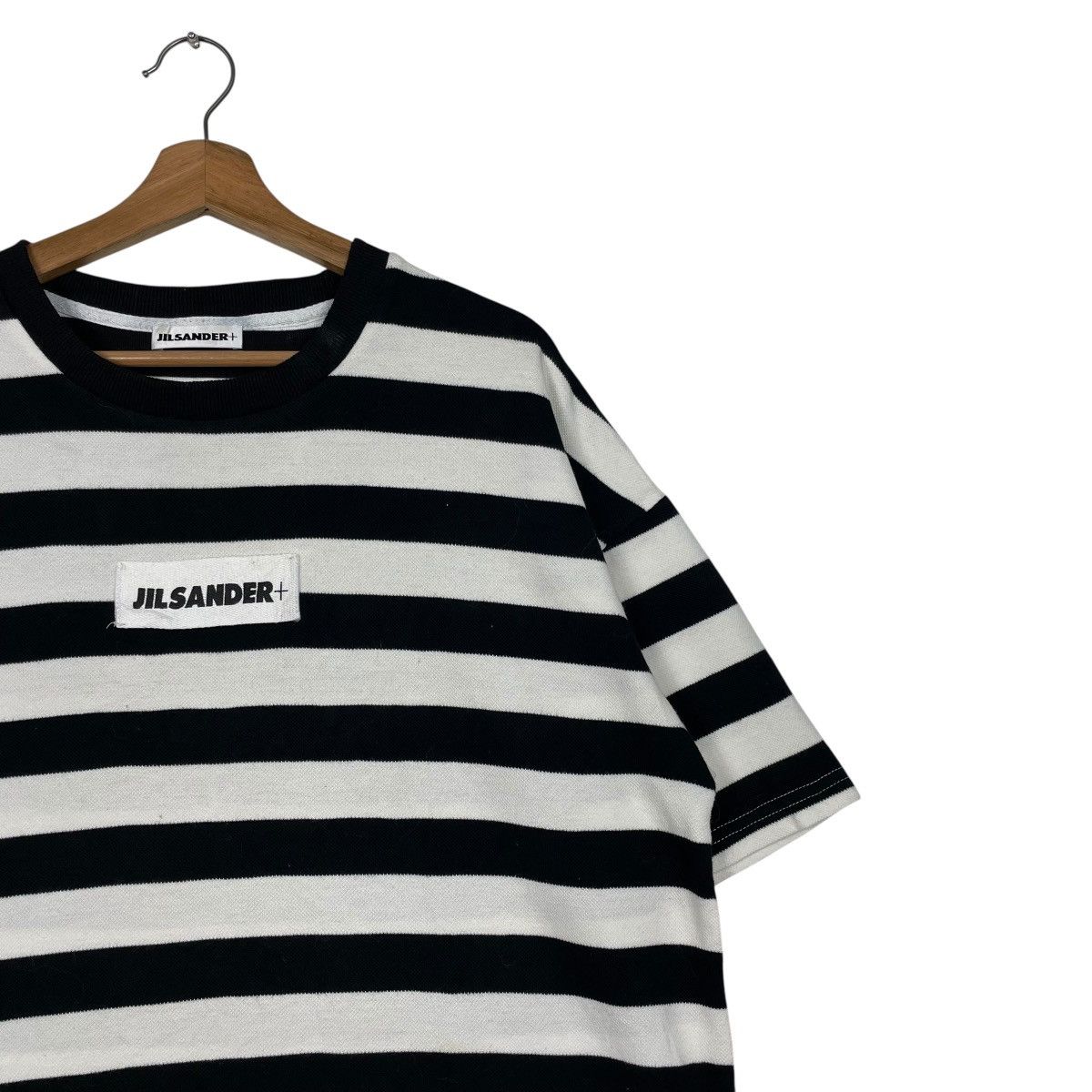 Jil Sander Jil Sander Stripe Black And White T-shirt Size US M / EU 48-50 / 2 - 5 Thumbnail