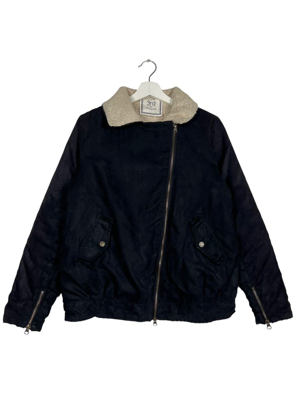 Vanquish 🔥 VANQUISH ASYMETRIC FAUX FUR LINING JACKET Size US S / EU 44-46 / 1 - 1 Thumbnail