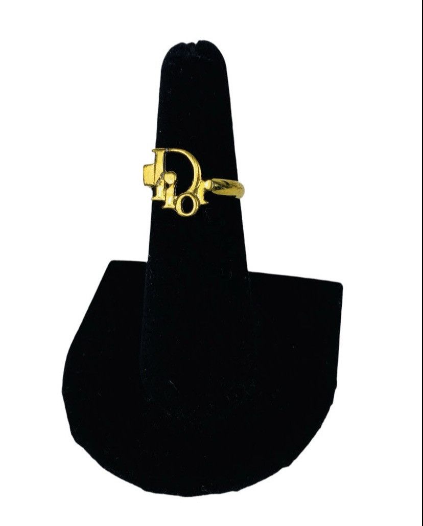 Dior Dior Logo Ring One Size Size ONE SIZE - 1 Thumbnail