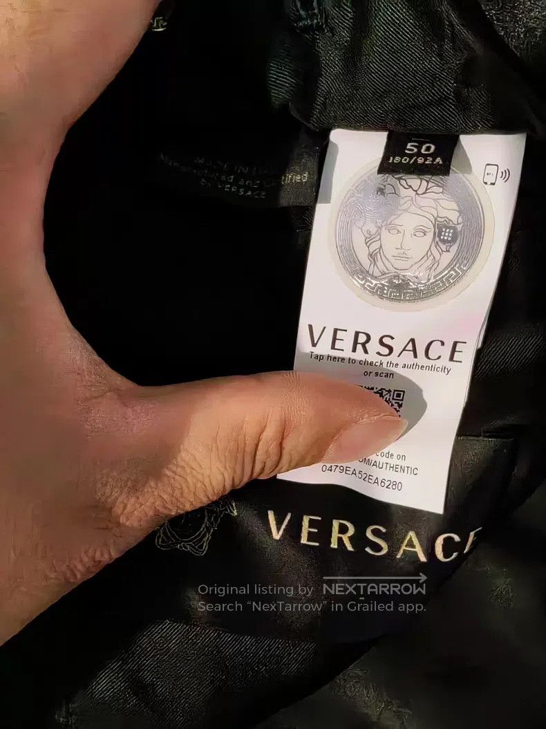 Versace Versace Medusa dragon gold thread embroidered jacket jacke Size US L / EU 52-54 / 3 - 7 Thumbnail