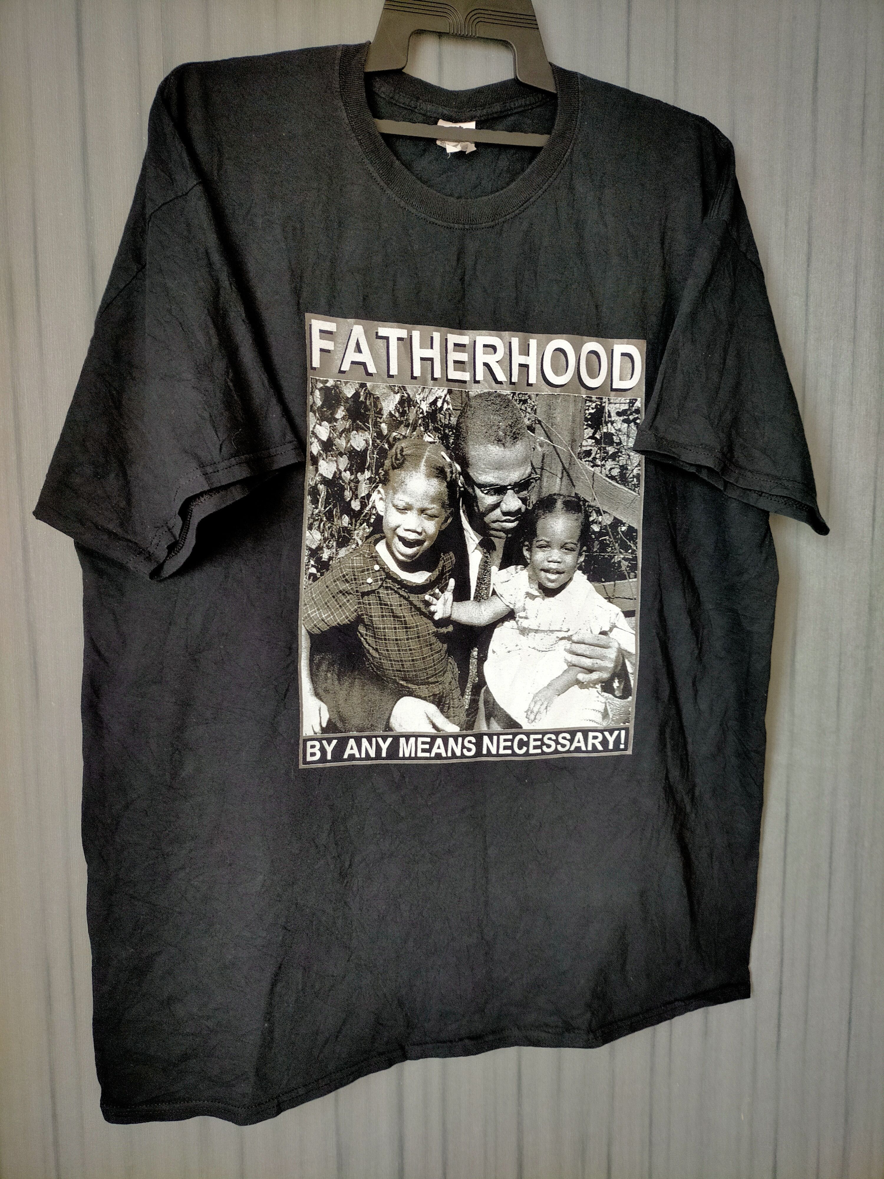 Rap Tees Vintage Malcom X Rap Tees Black tee Size US XXL / EU 58 / 5 - 3 Thumbnail