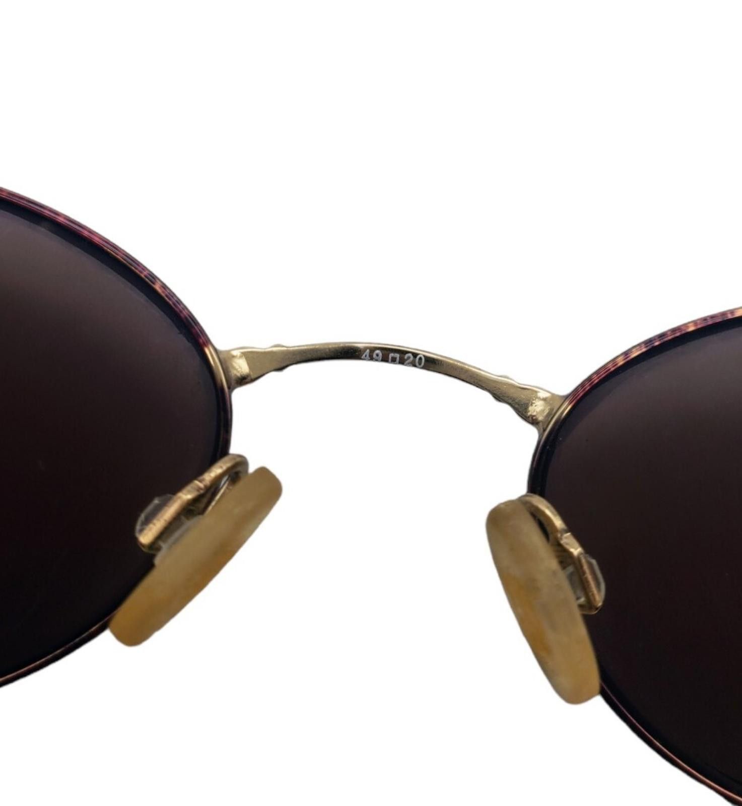 Sebastien Ami Vintage Sebastiano Sunglasses Gold/Tortoise Made in Italy Size ONE SIZE - 7 Thumbnail
