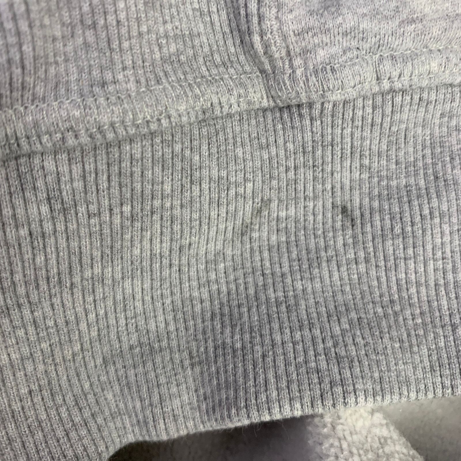 Maison Kitsune MAISON KITSUNE M Heather Grey Black Cotton Hooded Sweatshirt Size US M / EU 48-50 / 2 - 6 Thumbnail