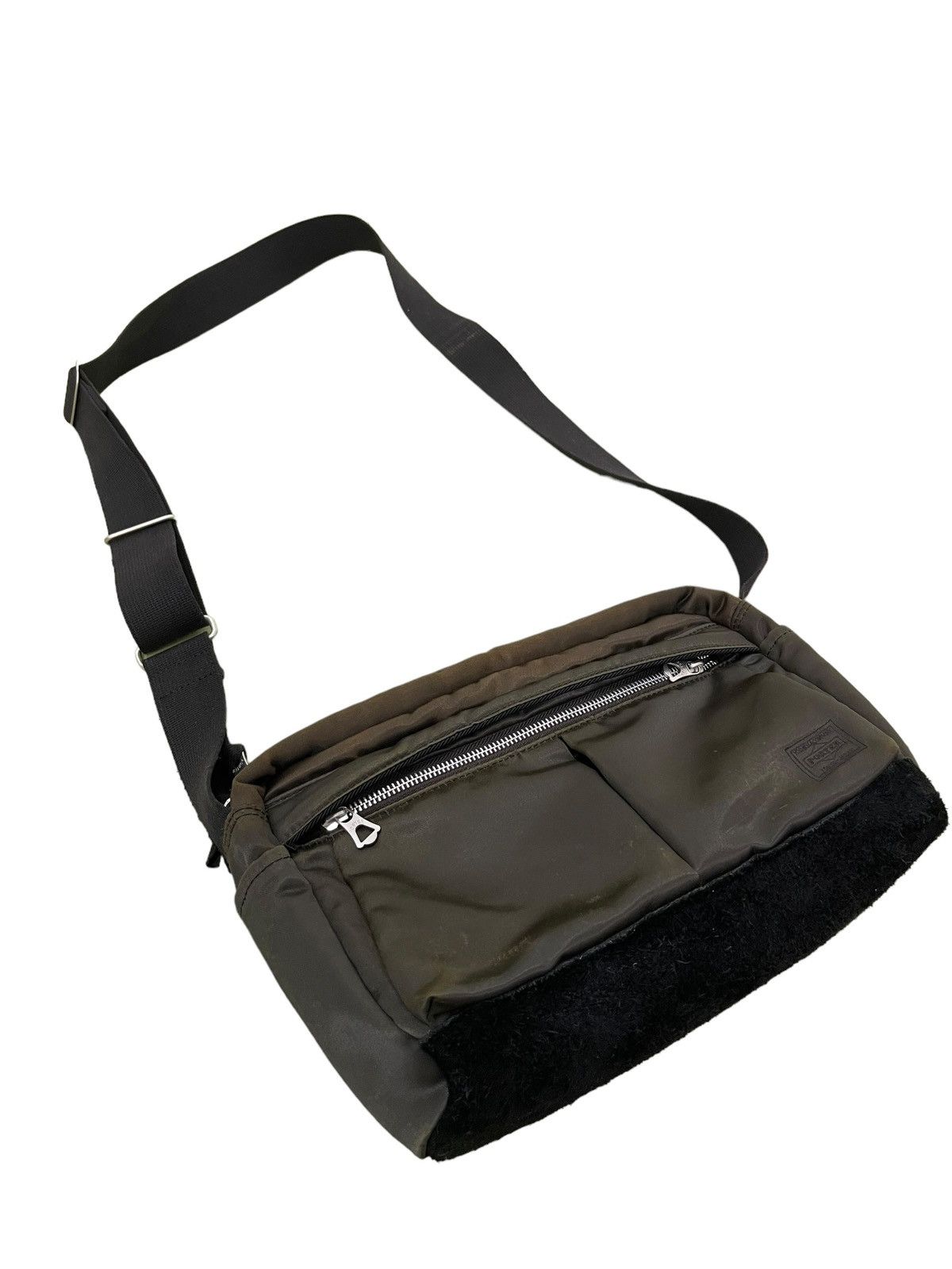 Porter Sling Bag Porter Nylon Suede Leather Cross Body 2🟩 Size ONE SIZE - 4 Thumbnail