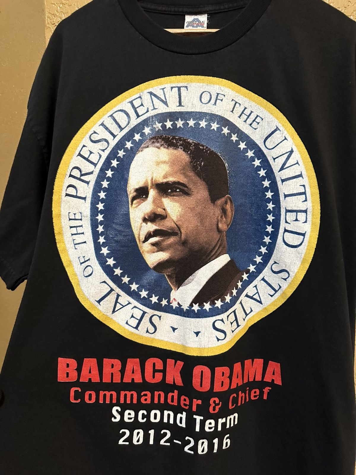 Vintage 🇺🇸 Barack Obama Campaign tee shirt xl Size US XL / EU 56 / 4 - 3 Thumbnail