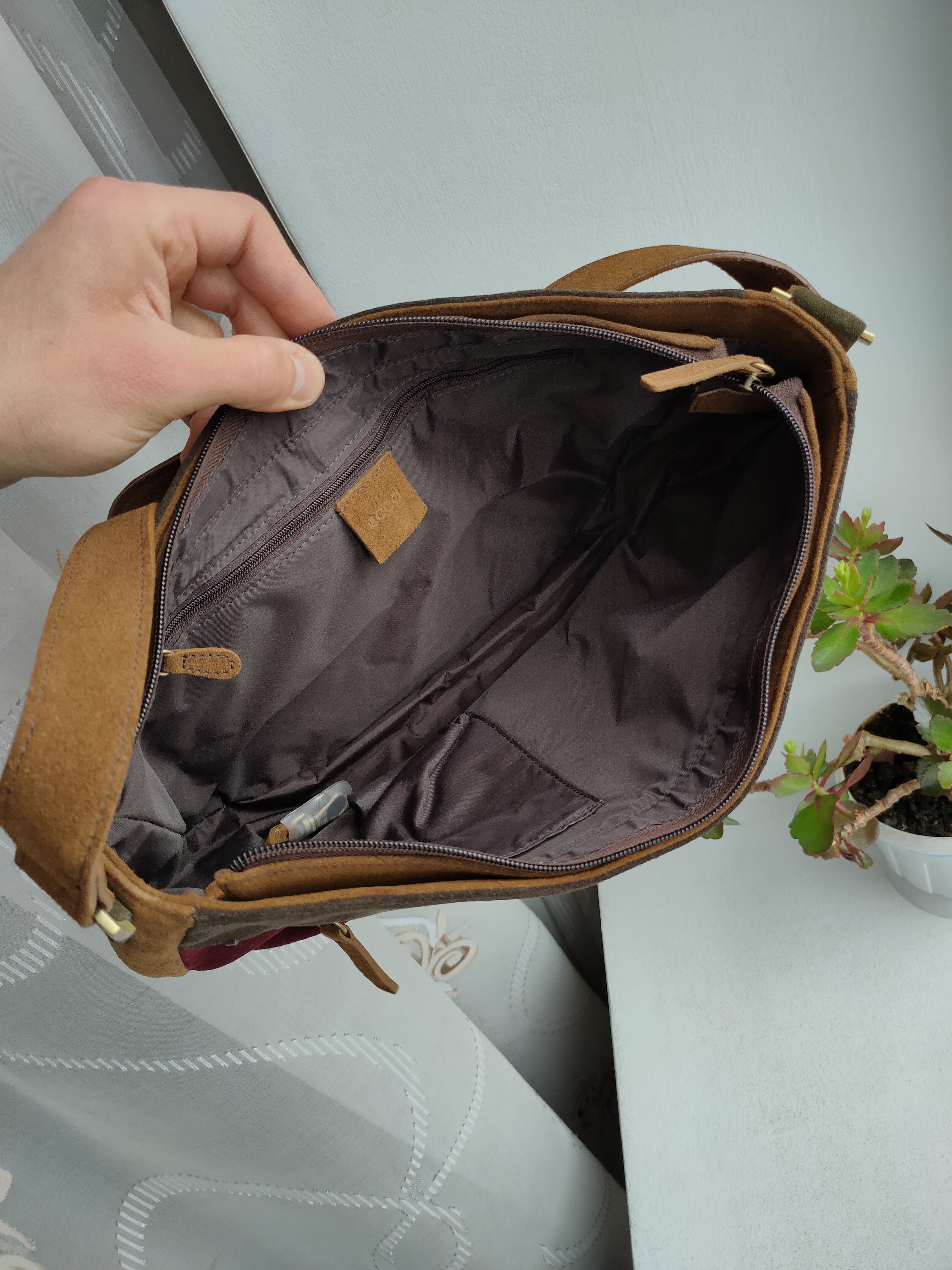 Ecco Ecco leather bag exclusive handle bag ecco Size ONE SIZE - 3 Thumbnail
