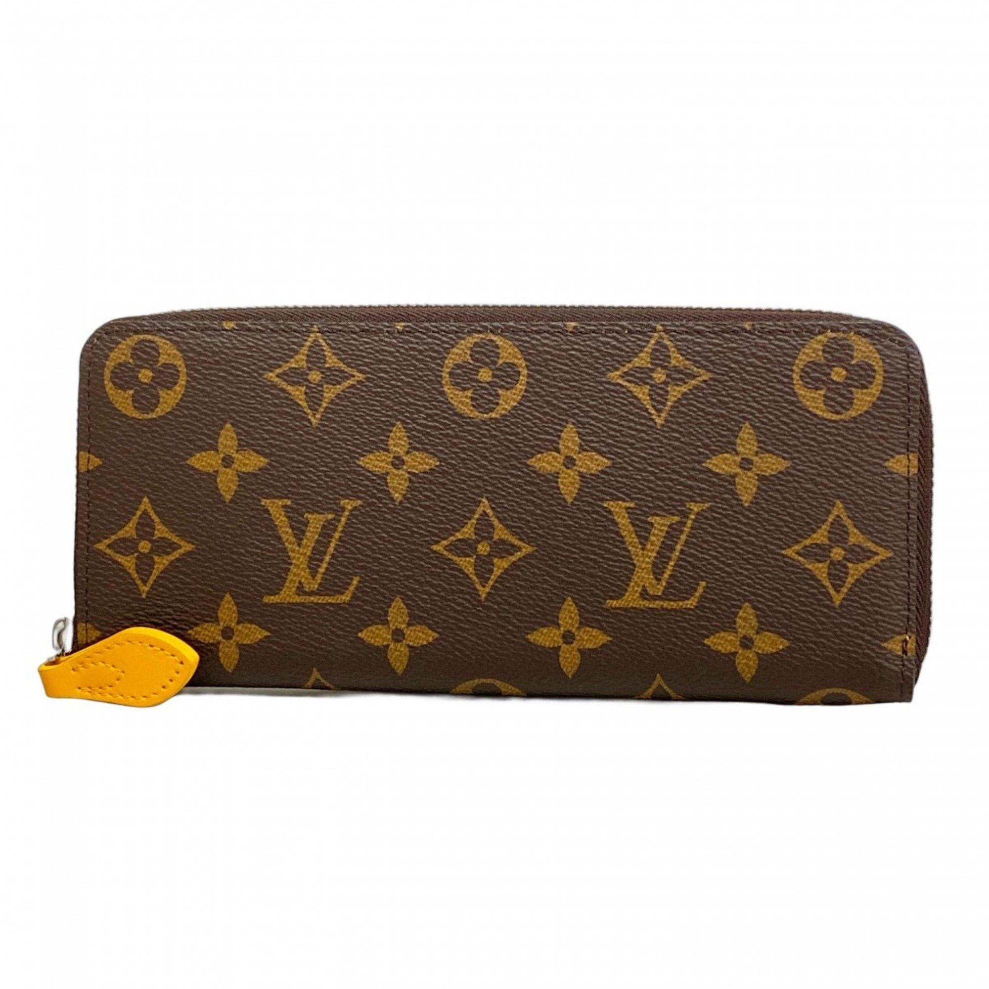 Louis Vuitton Monogram Portefeuille Clemence Long Wallet M12393