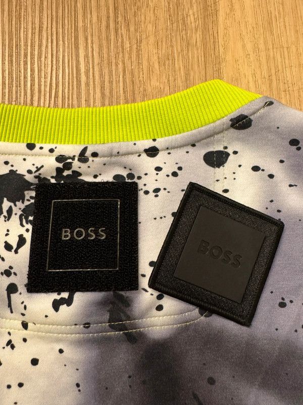 Hugo Boss Hugo Boss Green Salbo Lotus Crewneck sweatshirt M like new Size US M / EU 48-50 / 2 - 9 Thumbnail