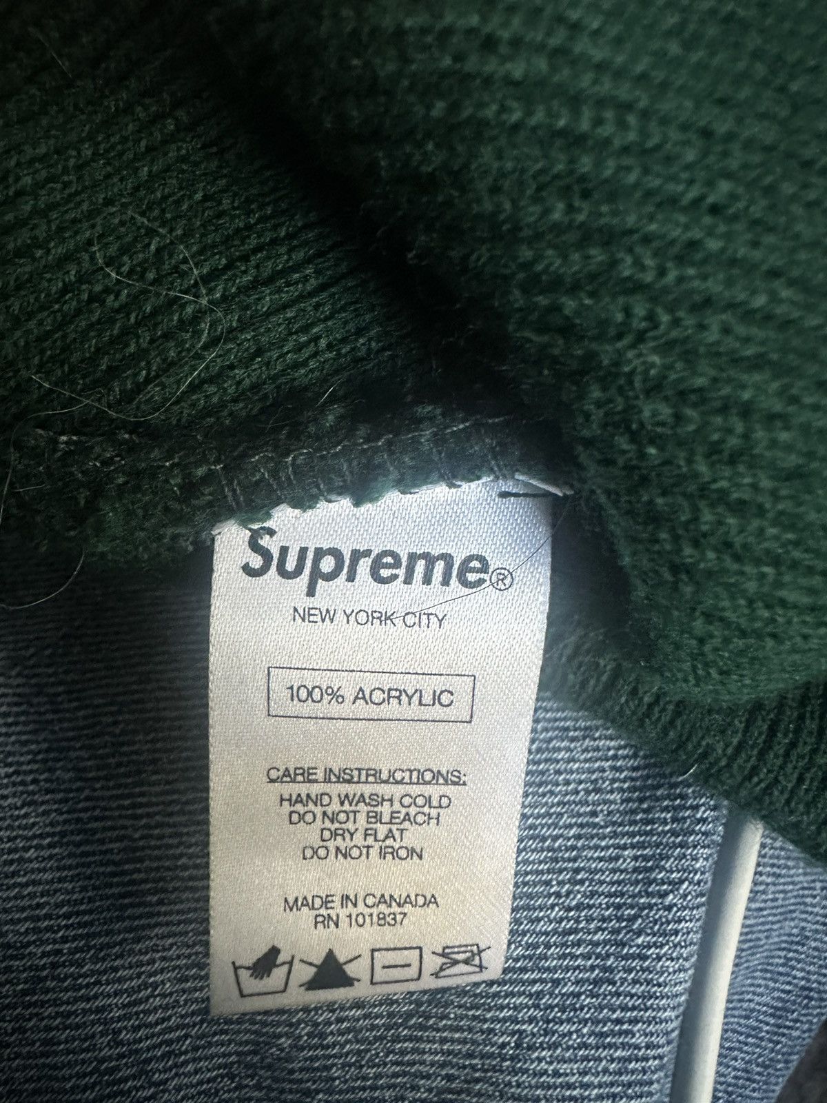 Supreme Suprēme New York beanie Size ONE SIZE - 2 Thumbnail