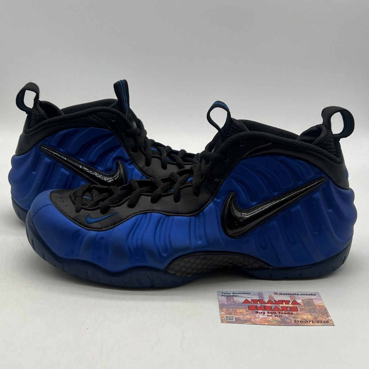 Nike Air Foamposite pro hyper cobalt Size US 11.5 / EU 44-45 - 1 Thumbnail