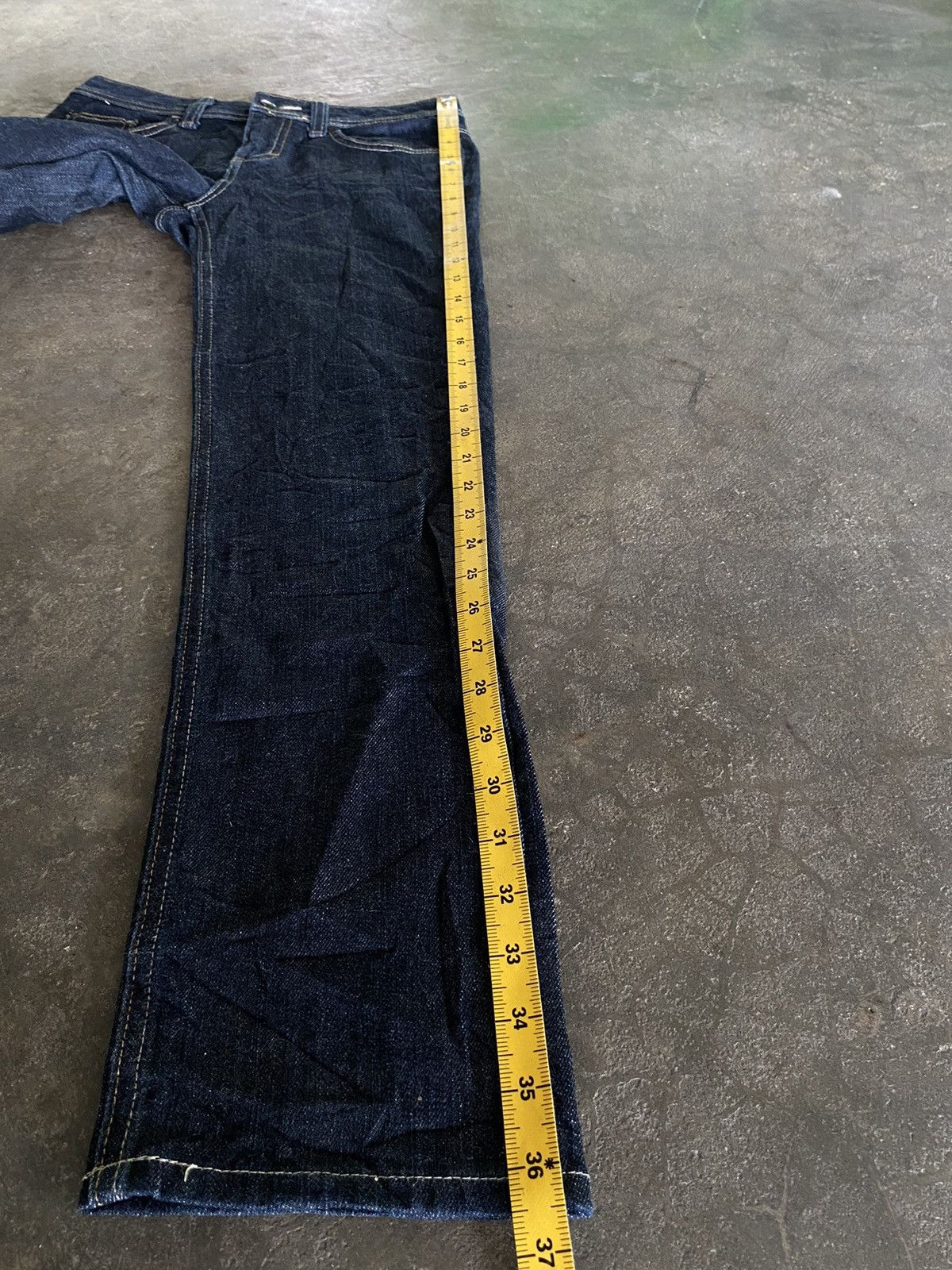14th Addiction × Edwin × Hysteric Glamour MISS EDWIN DENIM PANTS Size 28" / US 6 / IT 42 - 13 Thumbnail