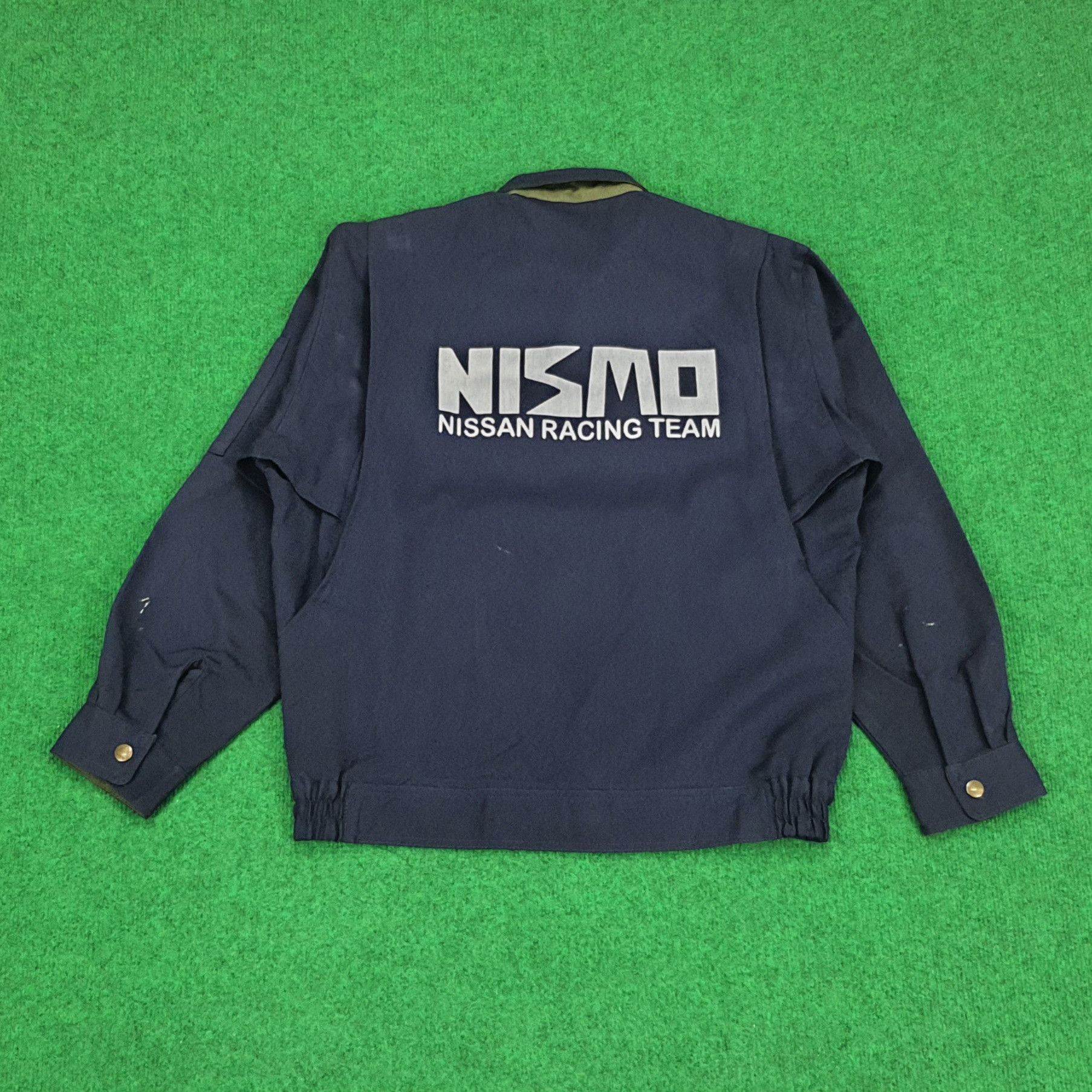 Japanese Brand Vintage Nismo NISSAN Racing Team Workwear Jacket Size US S / EU 44-46 / 1 - 1 Thumbnail