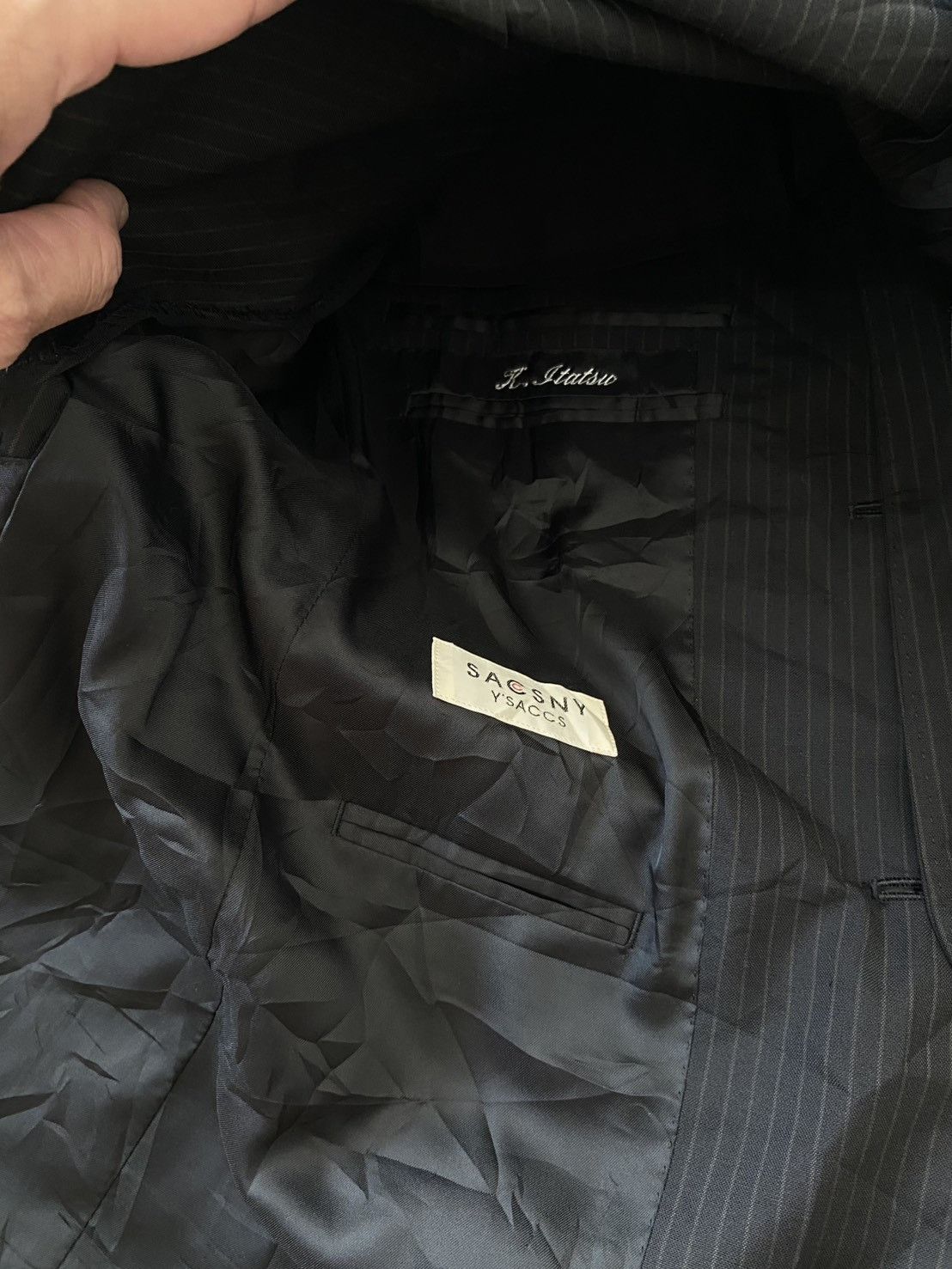 Yohji Yamamoto Yohji Yamamoto Sacsny Y’Saccs Blazer Size 42R - 8 Thumbnail