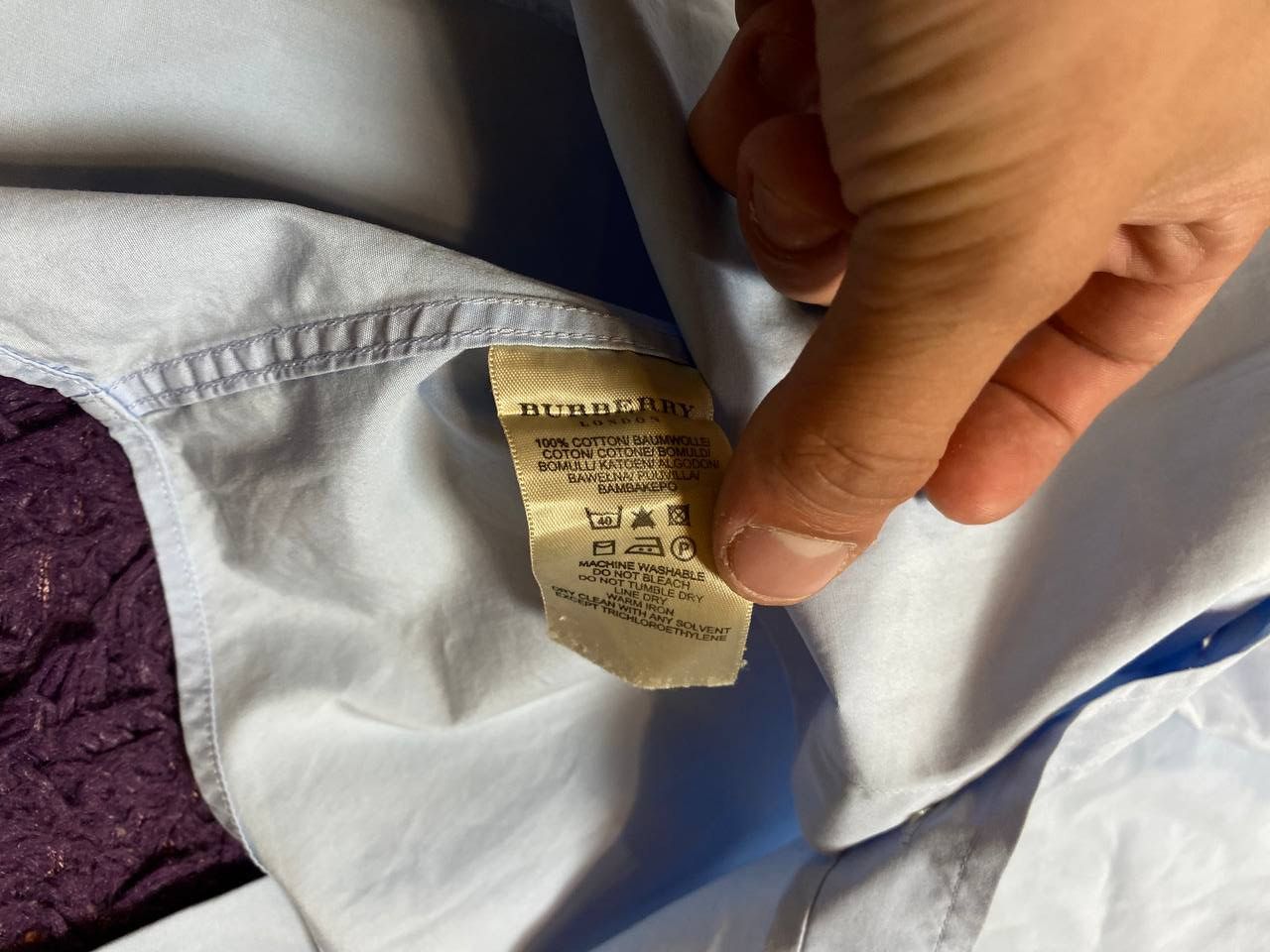 Burberry Vintage Burberry Streetwear Button Up Shirt Size S Size US S / EU 44-46 / 1 - 5 Thumbnail