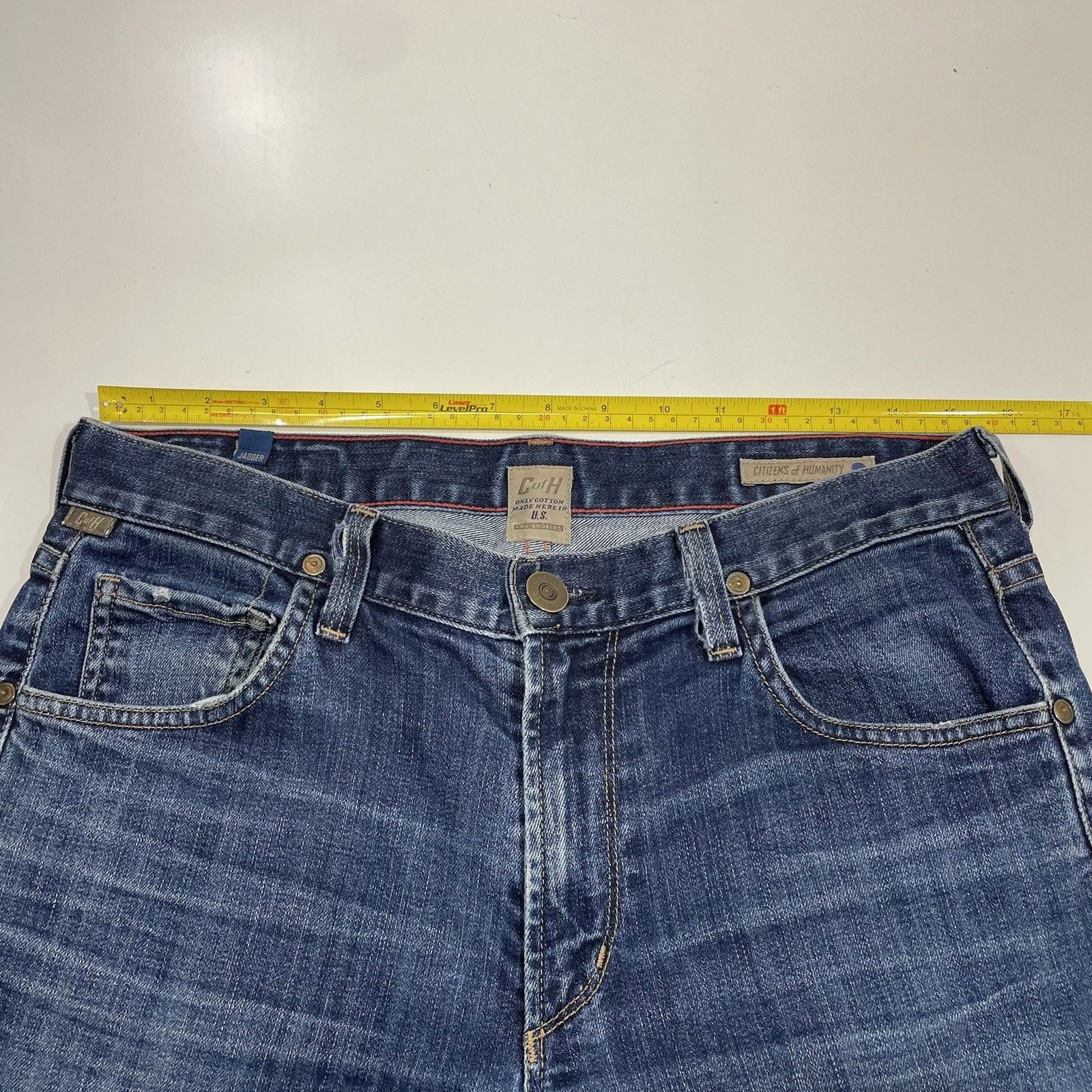 Citizens Of Humanity Citizens Of Humanity Jagger Boot Cut Zip Fly 665 Jeans Sz 31 Size US 31 - 5 Thumbnail
