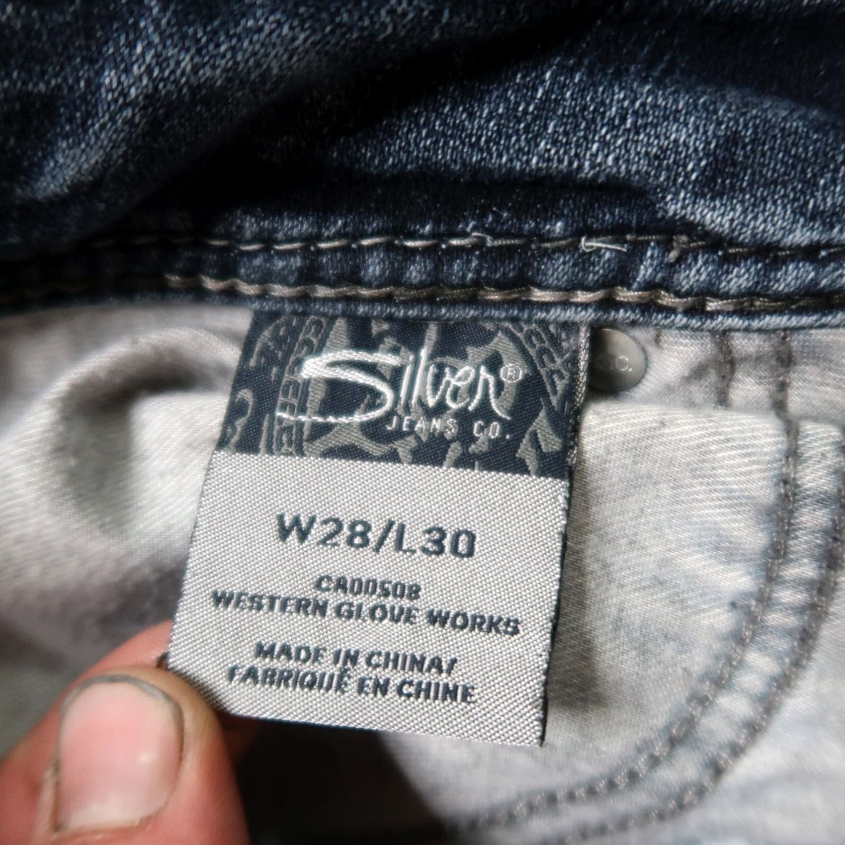 Silver Jeans Co. VINTAGE Size 28" / US 6 / IT 42 - 4 Thumbnail