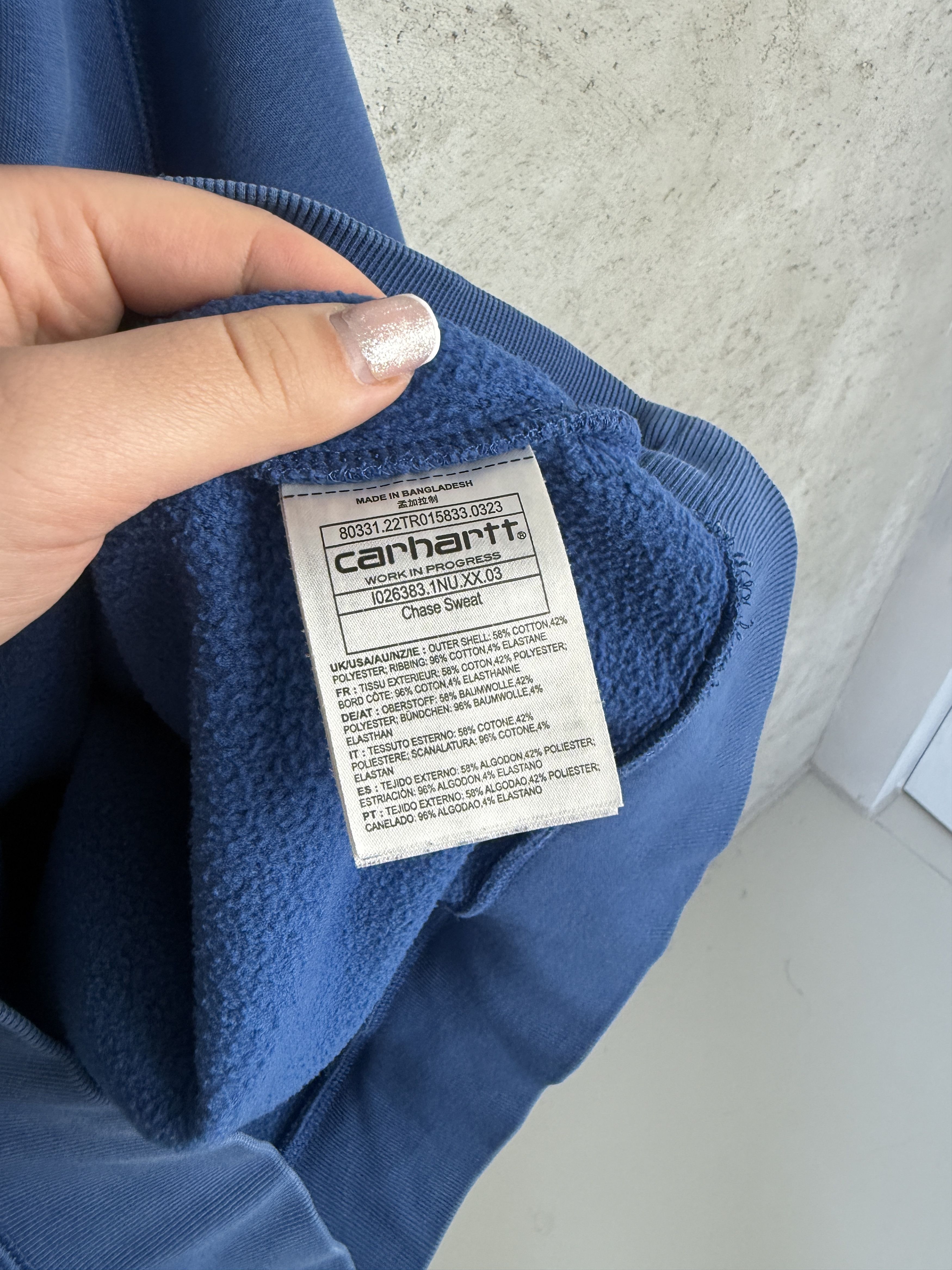 Carhartt Wip Carhartt WIP Chase Sweat sweatshirt crewneck casual Size US L / EU 52-54 / 3 - 4 Thumbnail