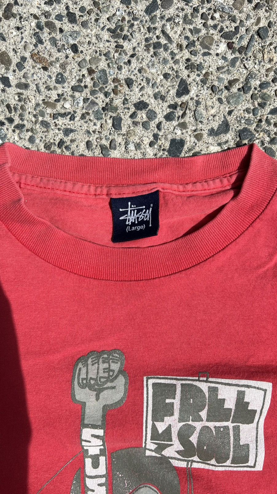 Stussy Stussy Free my Soul Tee Size US L / EU 52-54 / 3 - 2 Thumbnail