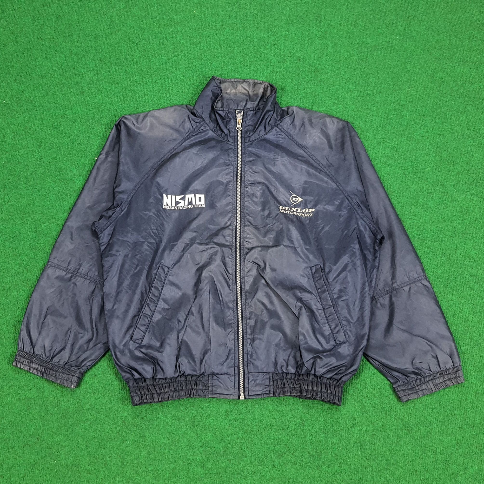 Japanese Brand × Vintage Vintage Nismo Nissan Racing Team Windbreaker Jacket Size US L / EU 52-54 / 3 - 3 Thumbnail