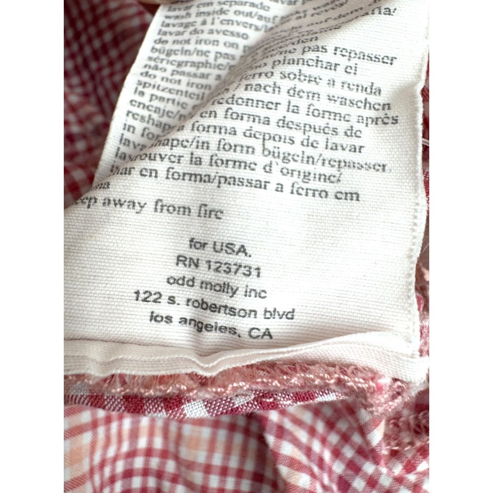 Vintage Odd Molly Blouse Shirt 3 Pink Womens Short Sleeve Tunic 80 cm 55 cm Size XS / US 0-2 / IT 36-38 - 8 Thumbnail