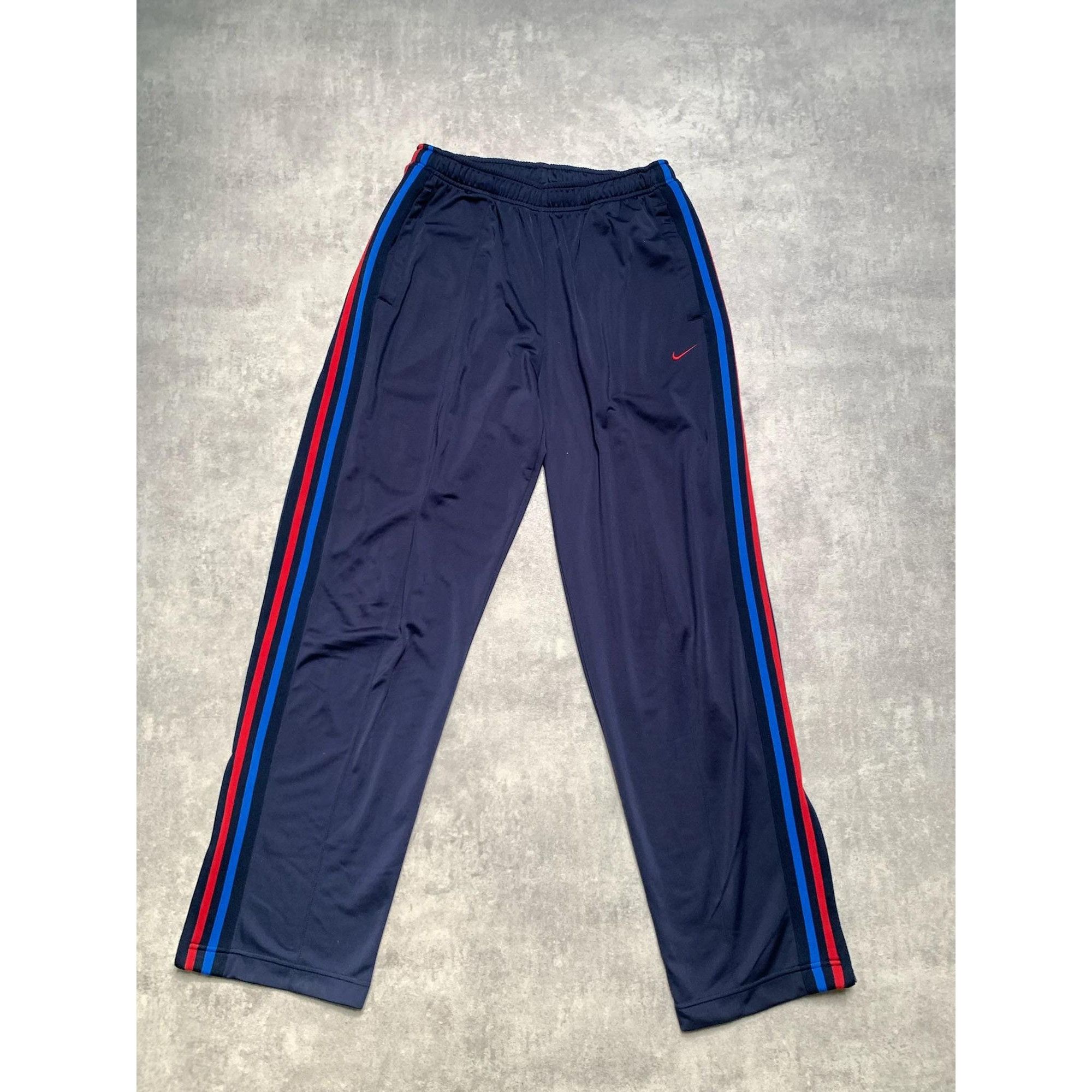 Nike Vintage Nike track set jacket + pant mens size M - L blue Size US M / EU 48-50 / 2 - 7 Thumbnail