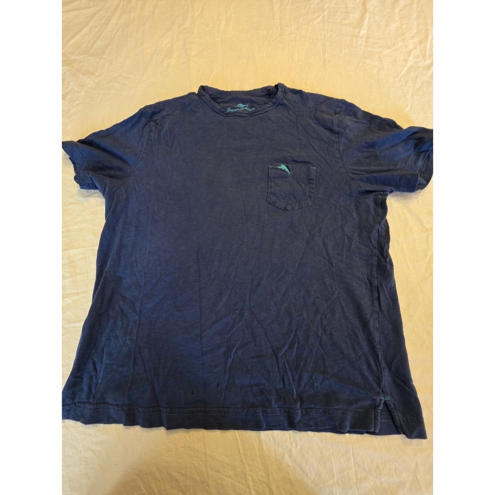 Tommy Bahama Tommy Bahama Men's Size Small Blue Short Sleeve T-Shirt Size US S / EU 44-46 / 1 - 1 Thumbnail