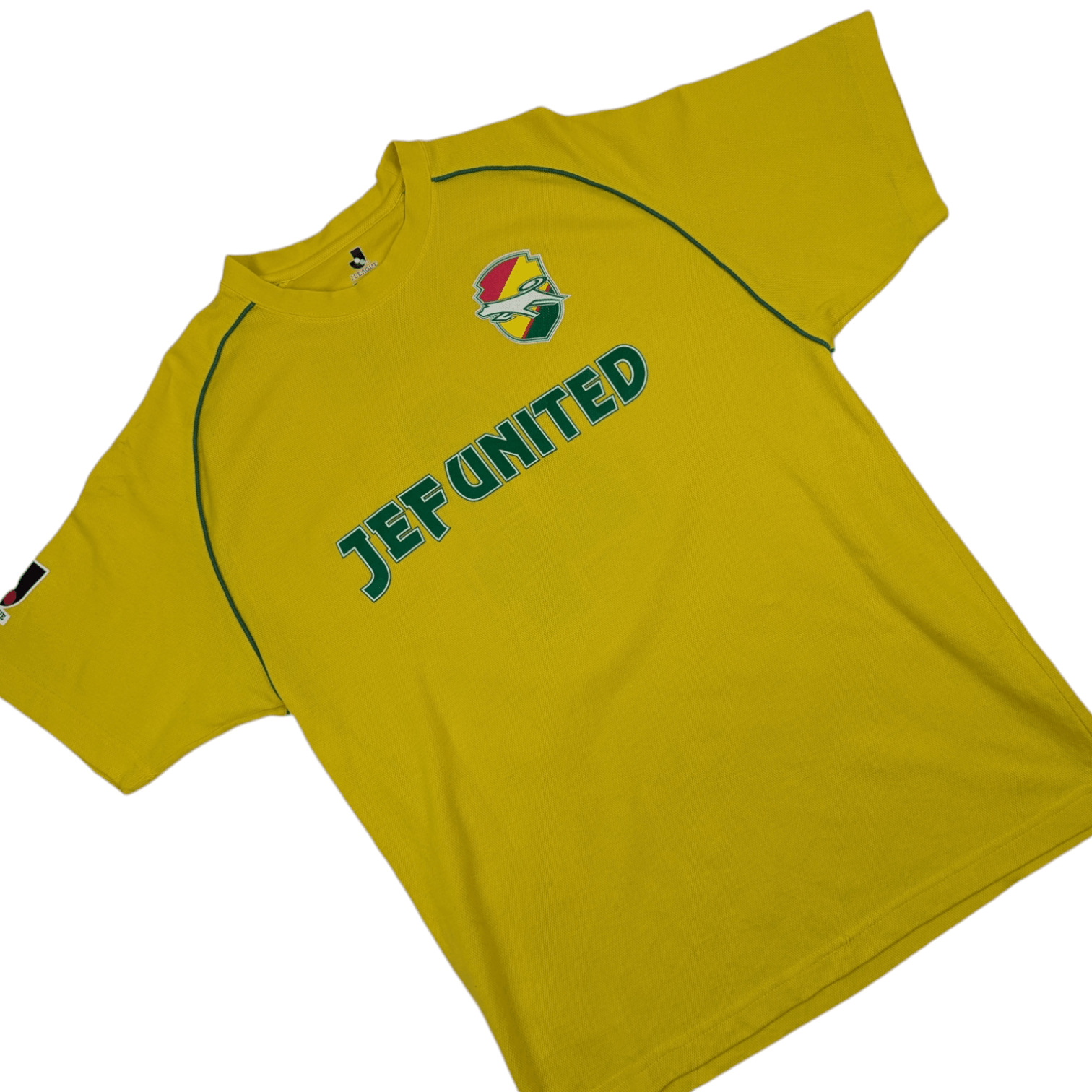 Japanese Brand 2004 JEF UNITED No 4 Chano J-League Japan Soccer Tee Jersey Size US M / EU 48-50 / 2 - 3 Thumbnail