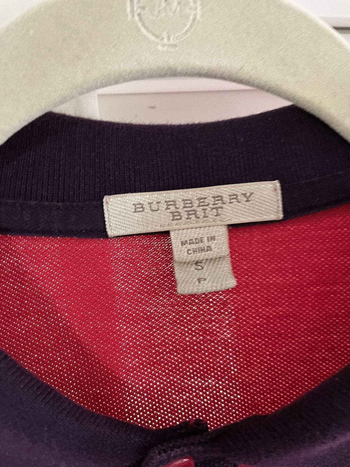 Burberry Burberry Red Polo Size US S / EU 44-46 / 1 - 2 Thumbnail