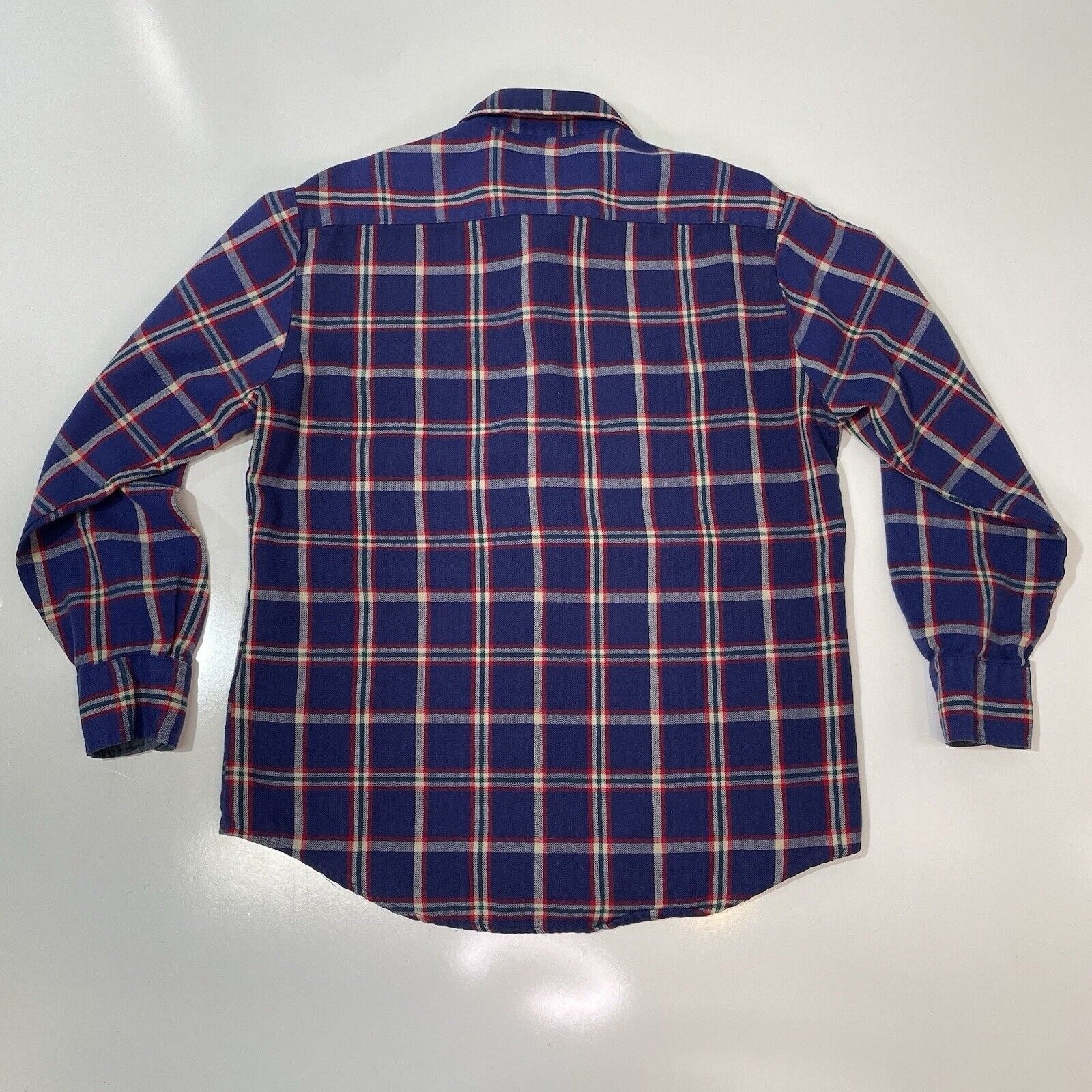 High Sierra VTG High Sierra Flannel Plaid Shirt Red White Blue Check M Size US M / EU 48-50 / 2 - 8 Thumbnail
